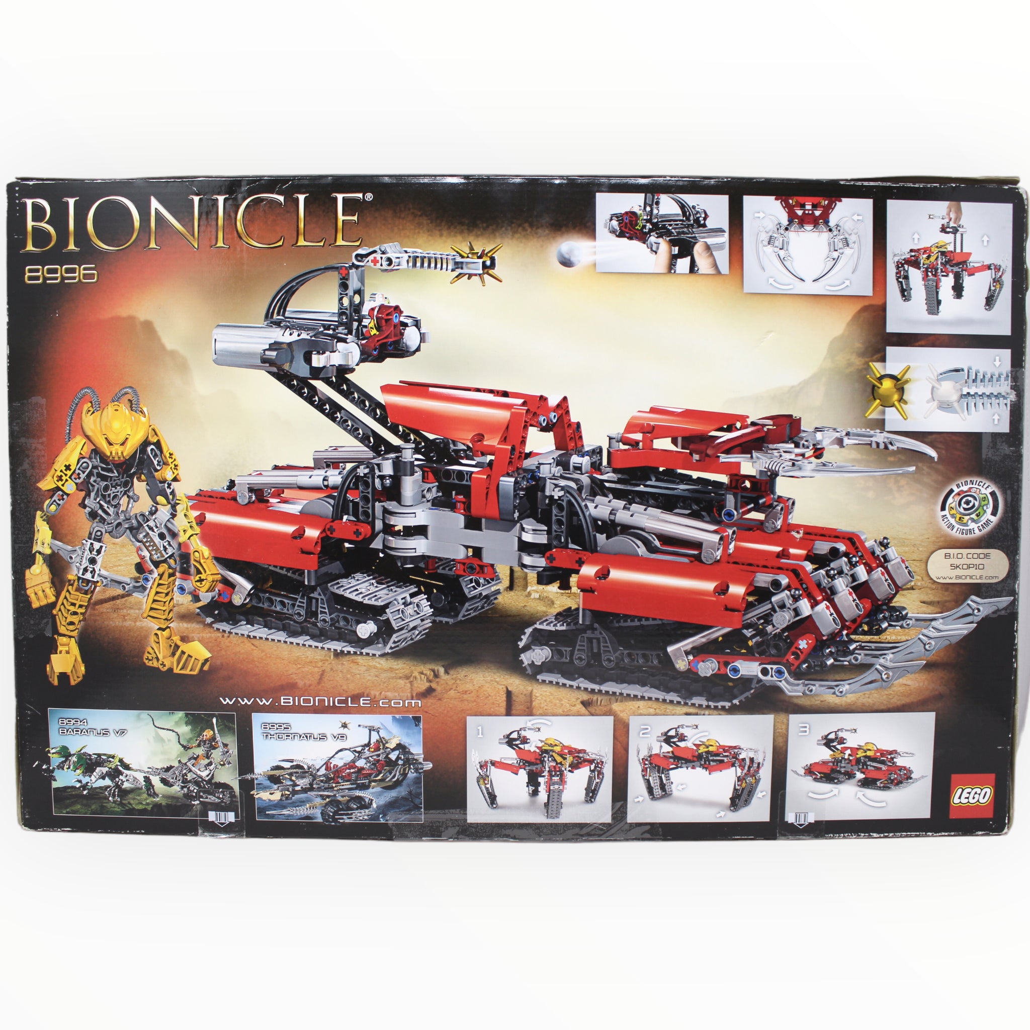 Certified Used Set 8996 Bionicle Skopio XV-1