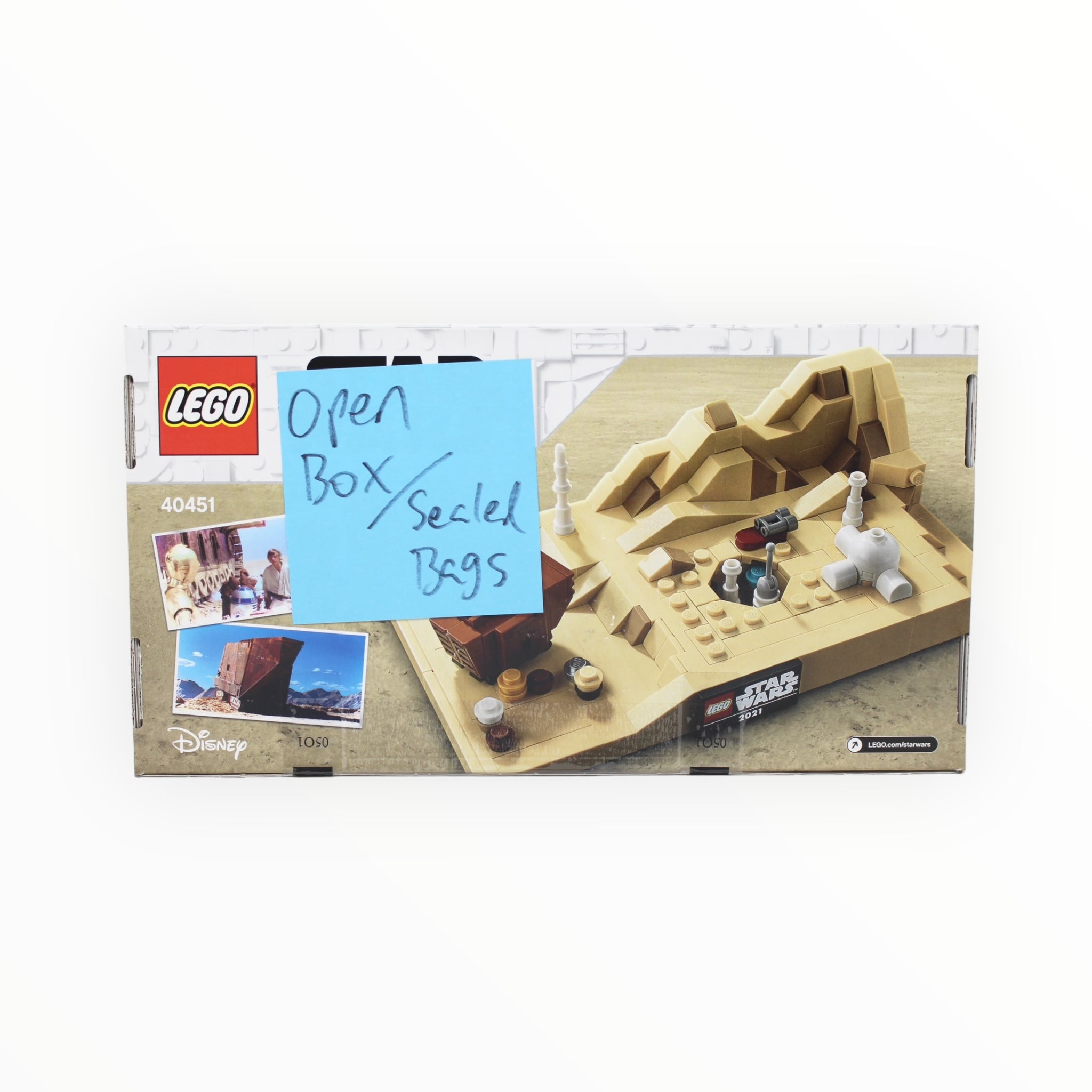 Certified Used Set 40451 Star Wars Tatooine Homestead (open box, sealed bags)