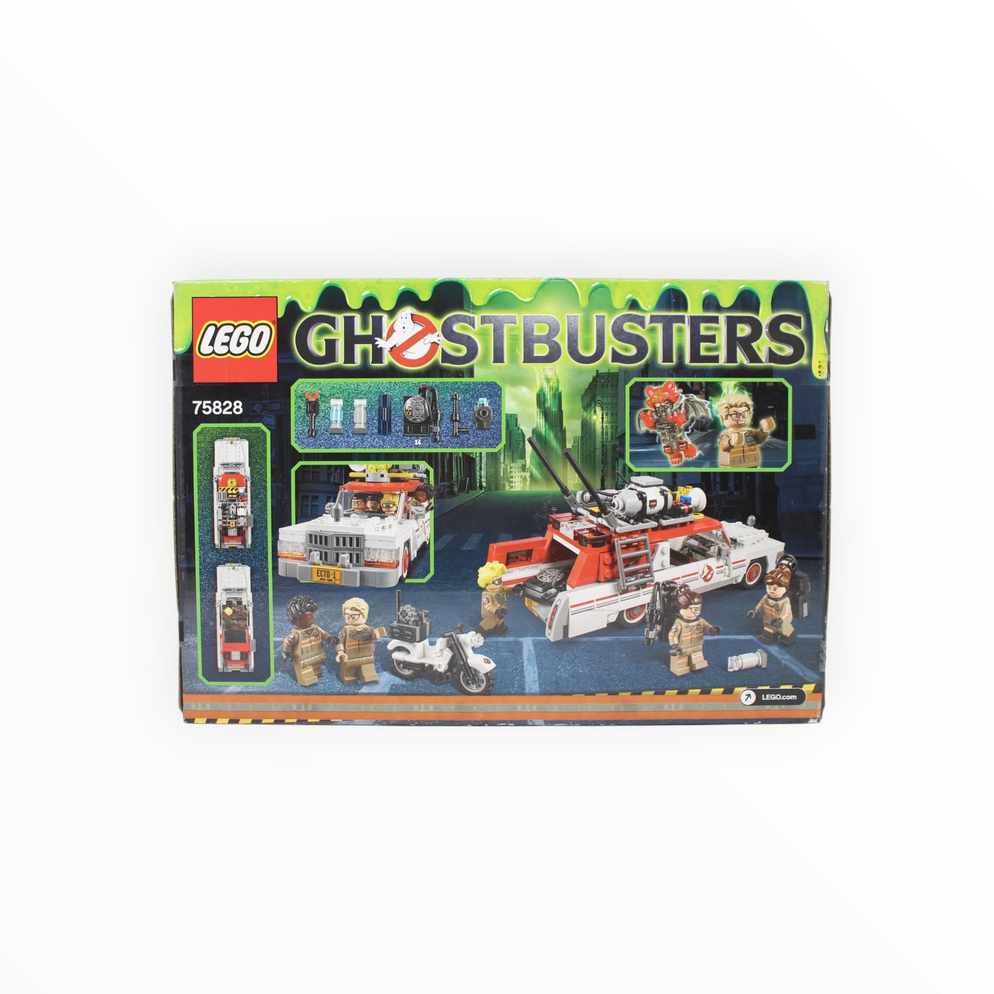 Retired Set 75828 Ghostbusters Ecto-1 & 2 (slight box damage)
