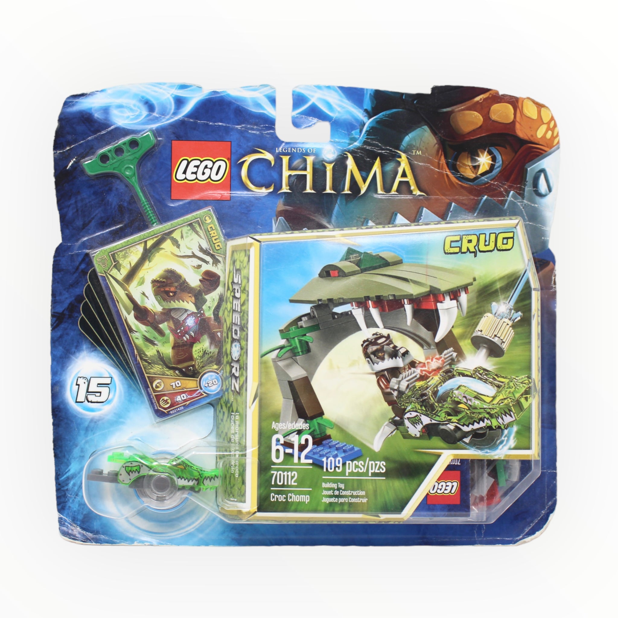 Retired Set 70112 Chima Croc Chomp