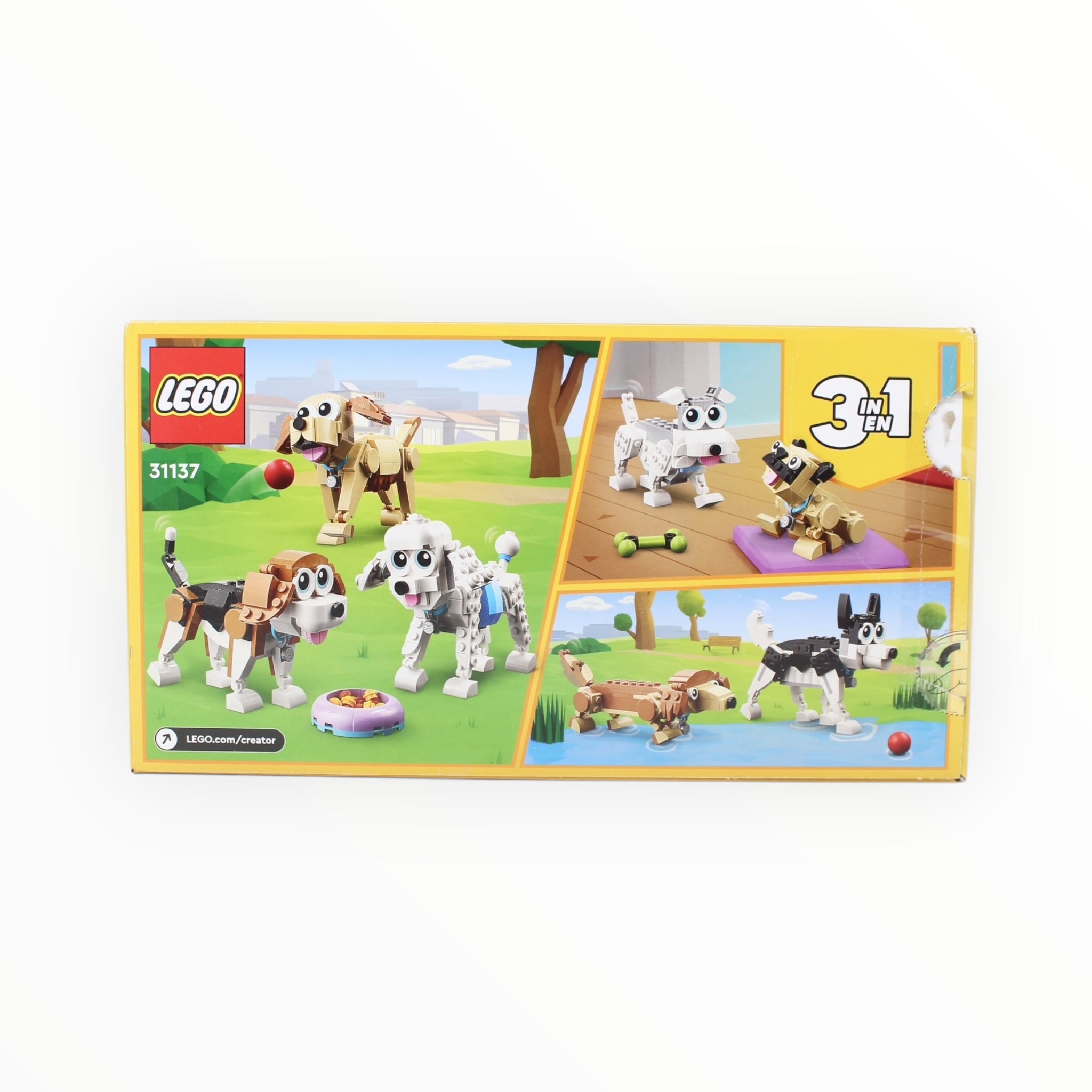 Certified Used Set 31137 Creator Adorable dogs