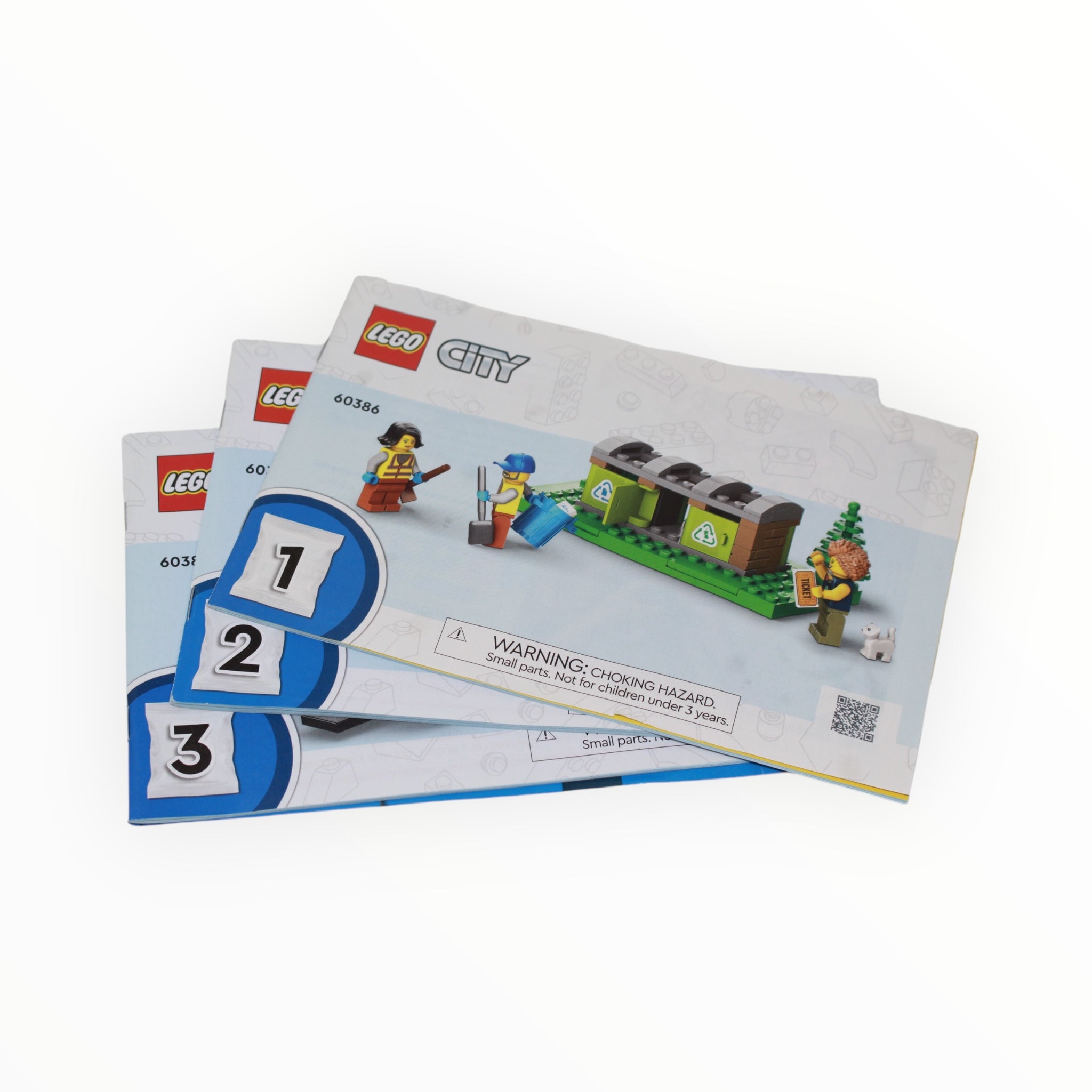 Used Set 60386 City Recycling Truck