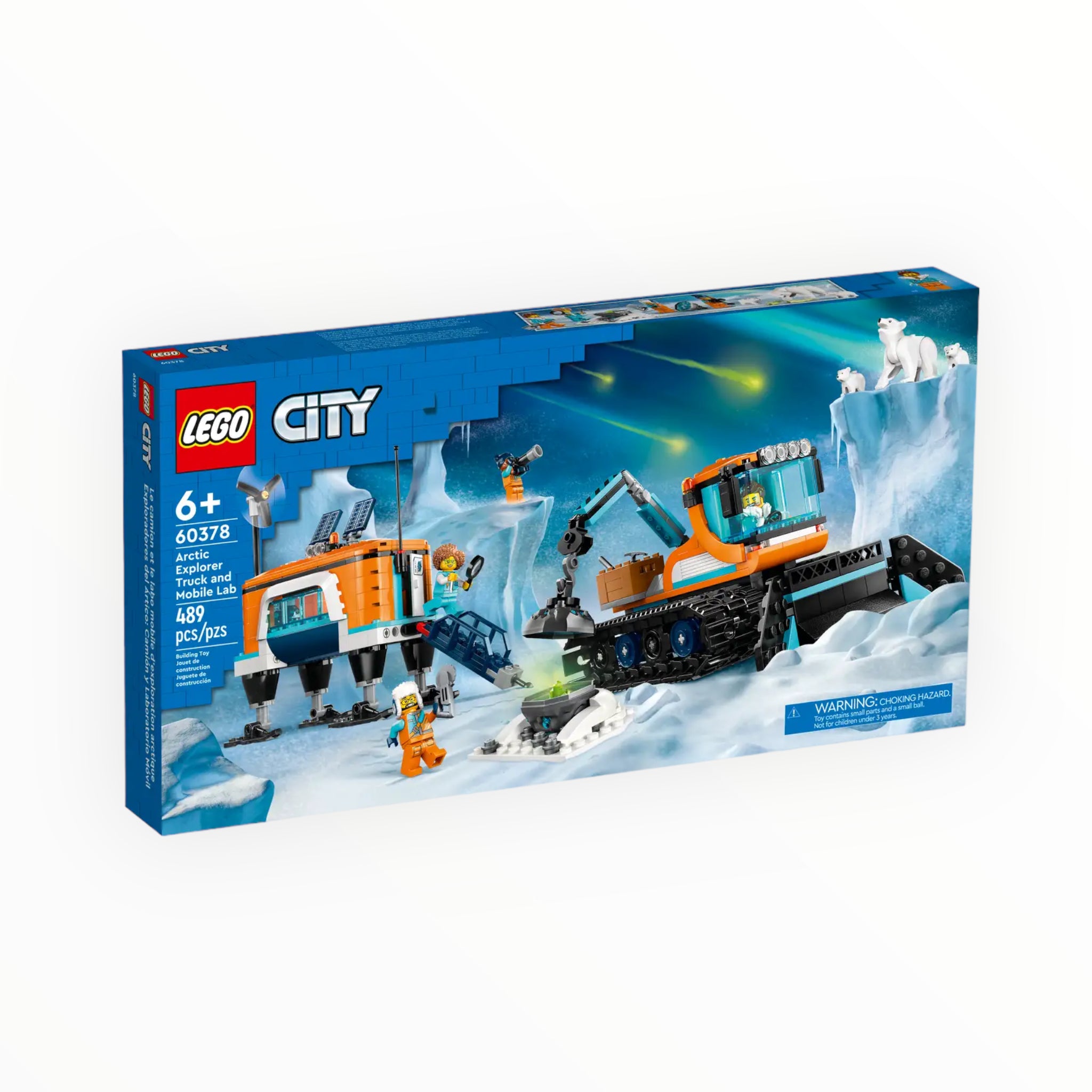 60378 City Arctic Explorer Truck and Mobile Lab