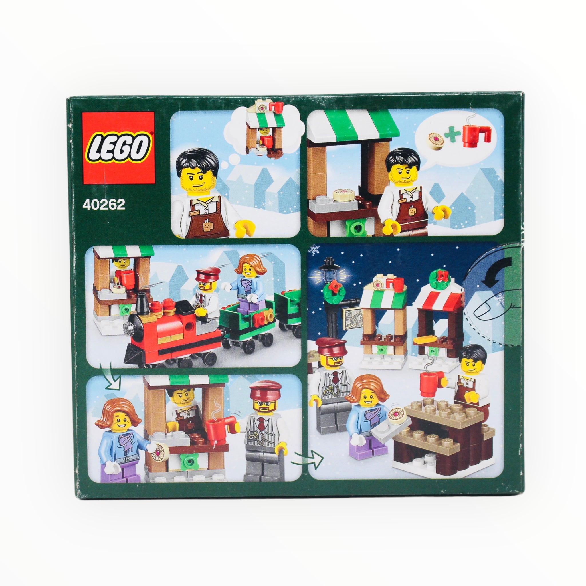 Retired Set 40262 LEGO Christmas Train Ride