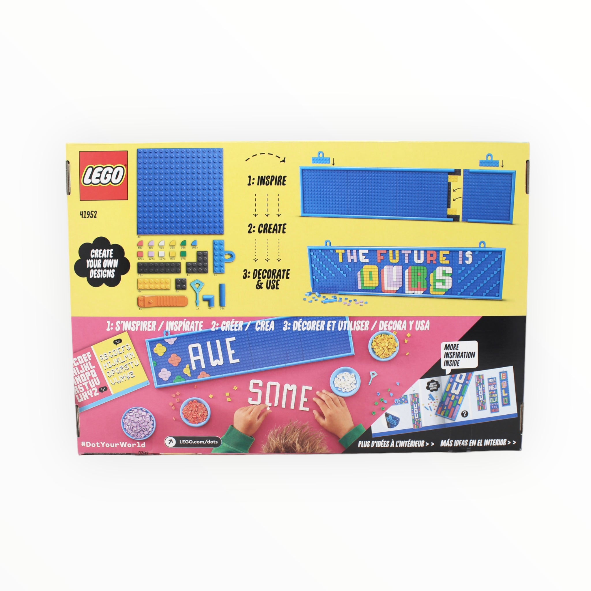 Retired Set 41952 DOTS Big Message Board