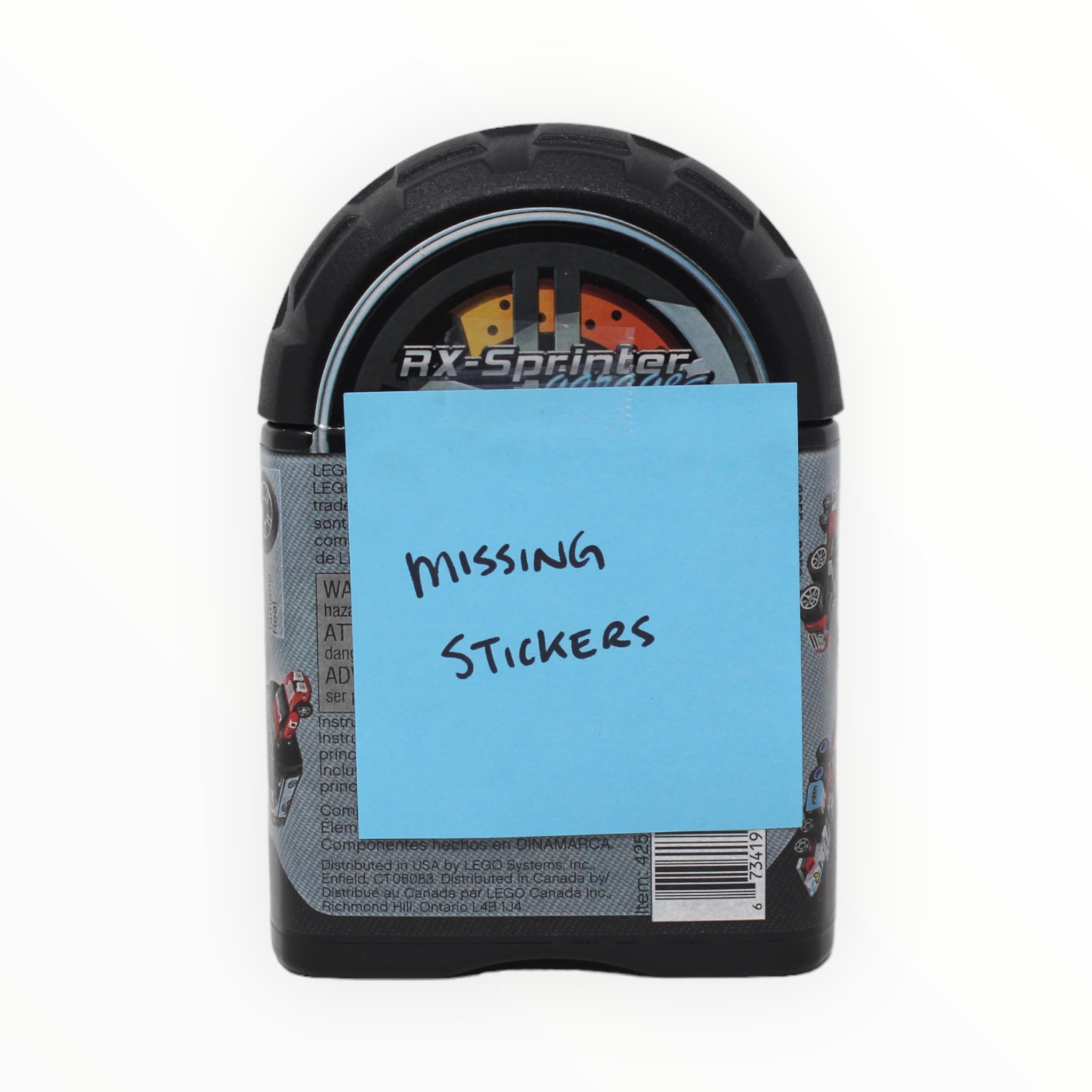 Certified Used Set 8655 Racers RX-Sprinter (missing stickers)