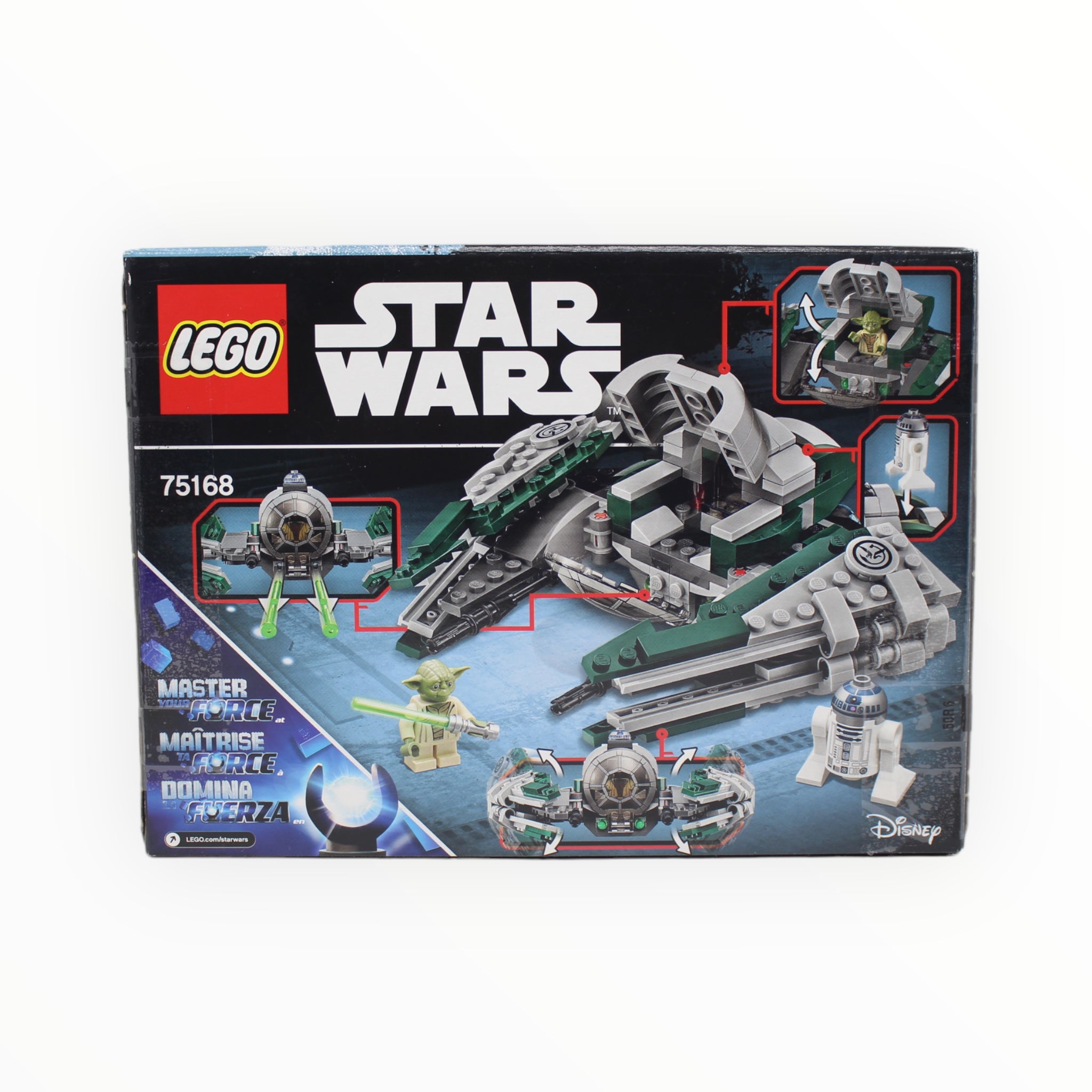 Certified Used Set 75168 Star Wars Yoda’s Jedi Starfighter