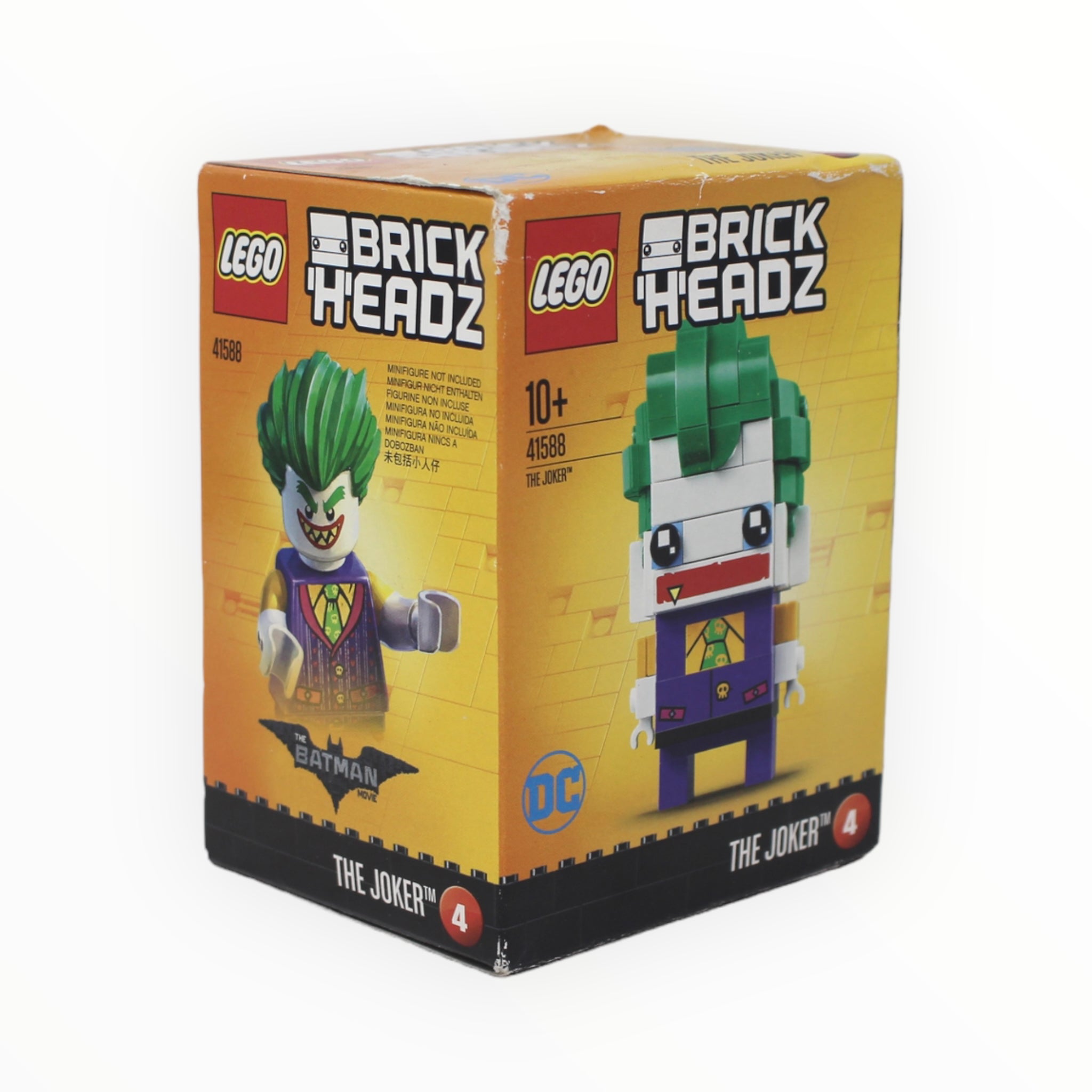 Retired Set 41588 The LEGO Batman Movie BrickHeadz The Joker (damaged box)
