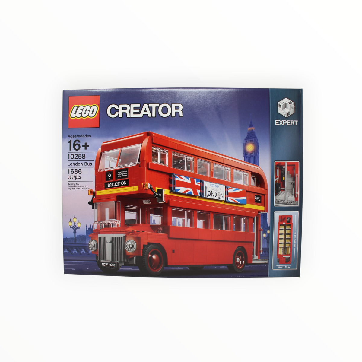 Retired Set 10258 Creator London Bus (some box damage)