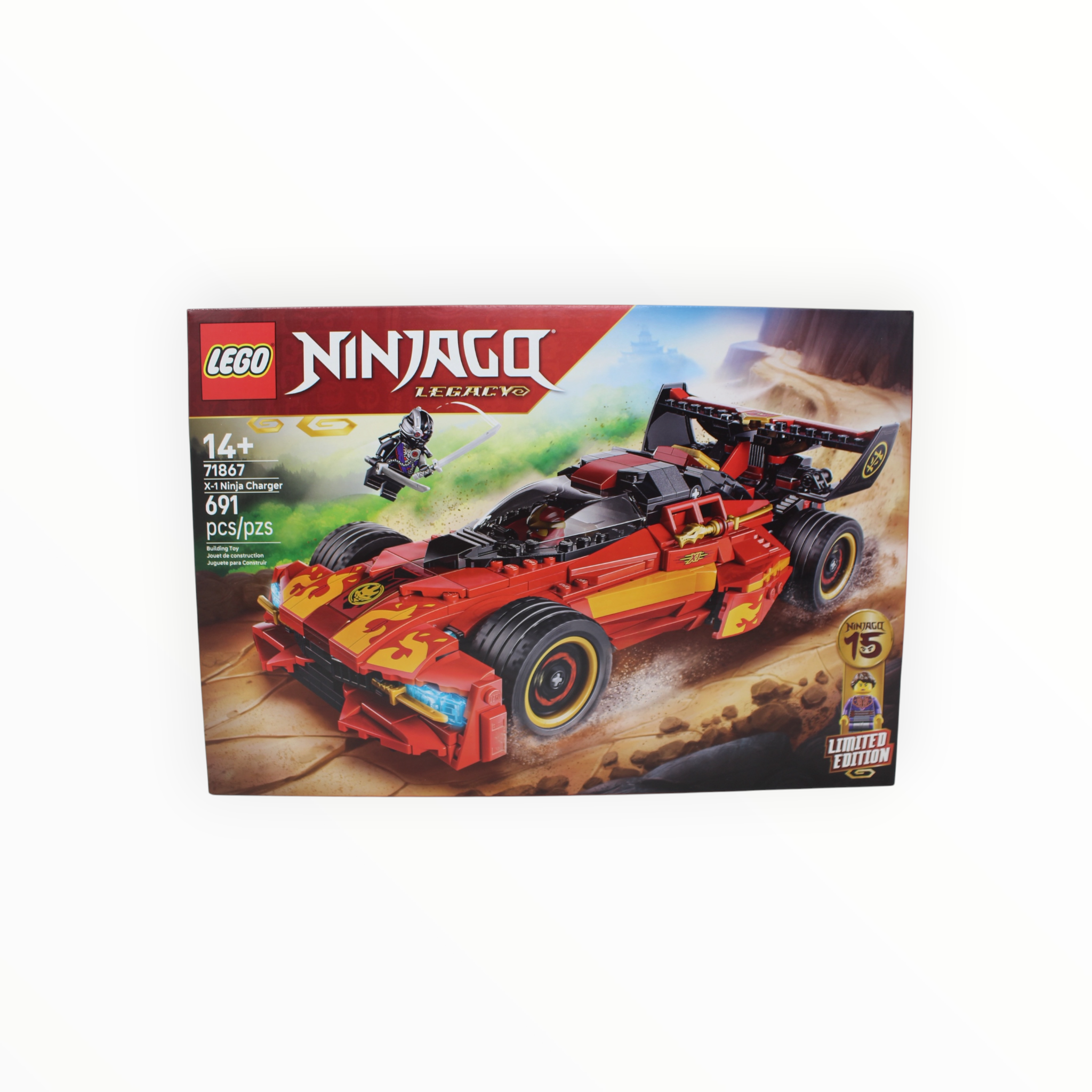 71867 Ninjago X-1 Ninja Charger 15th Anniversary (some box damage)