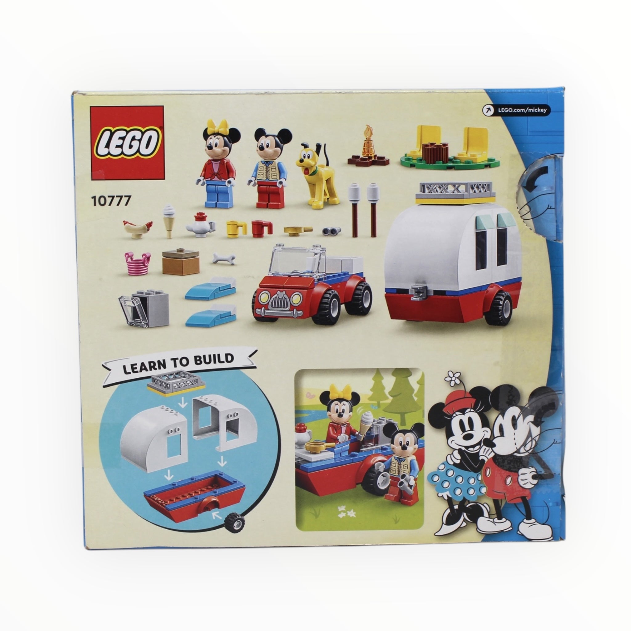 Certified Used Set 10777 Disney Mickey and Minnie’s Camping Trip