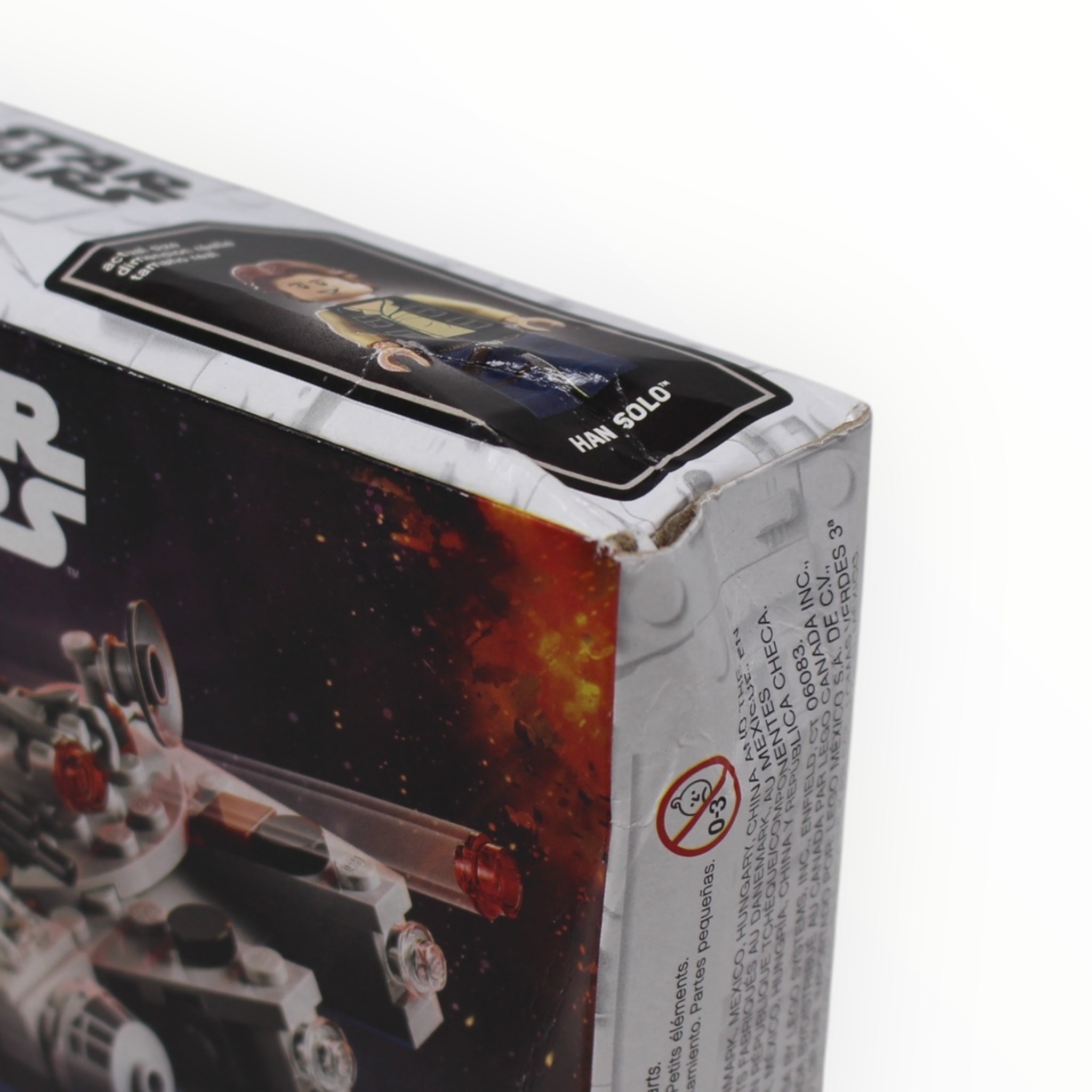 Retired Set 75295 Star Wars Millennium Falcon Microfighter (damaged box)