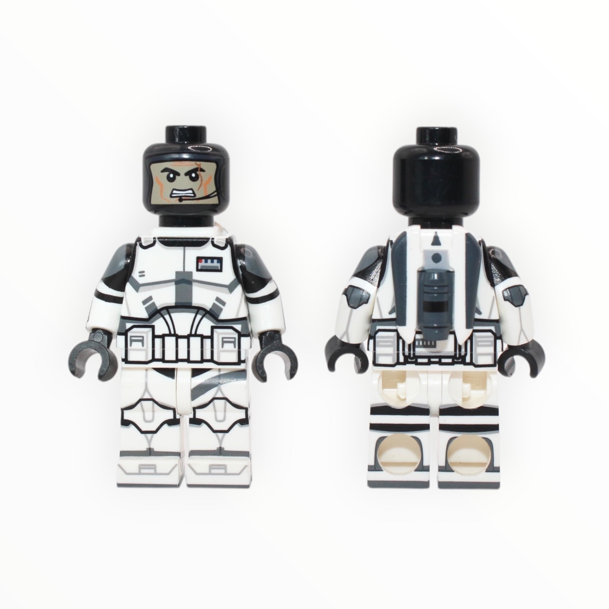 Clone Army Customs - Imperial Clone Commander Cody (with jetpack, printed face)