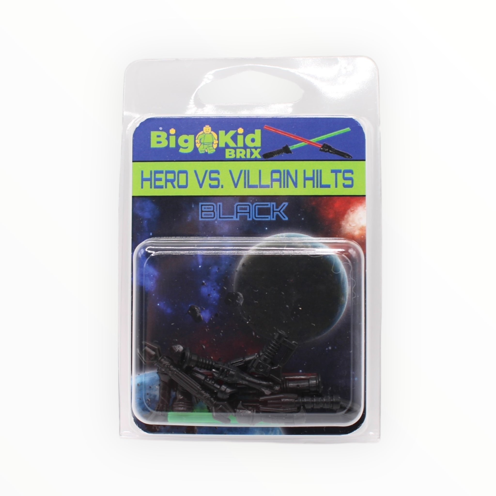 BigKidBrix Lightsabers Hero vs. Villain Hilts - Black