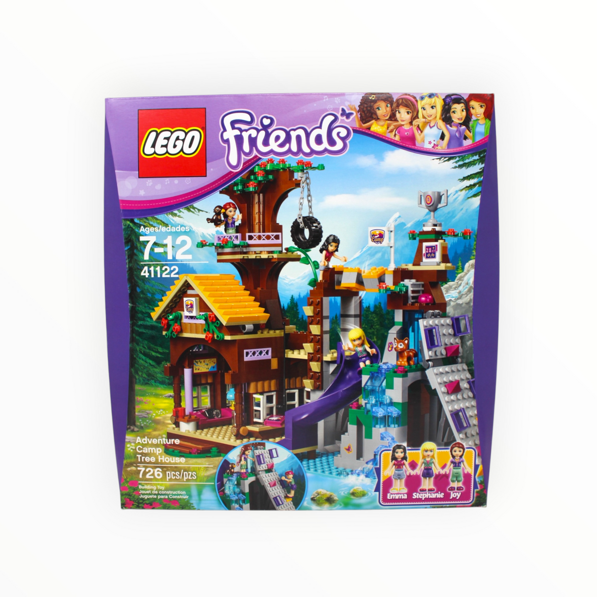 Retired Set 41122 Friends Adventure Camp Tree House