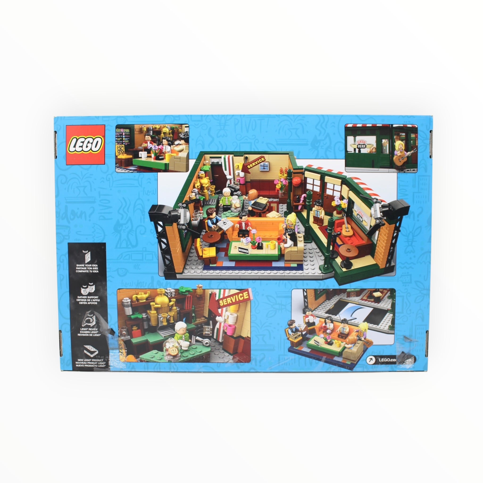 Certified Used Set 21319 LEGO Ideas F.R.I.E.N.D.S Central Perk (bag 6 sealed)