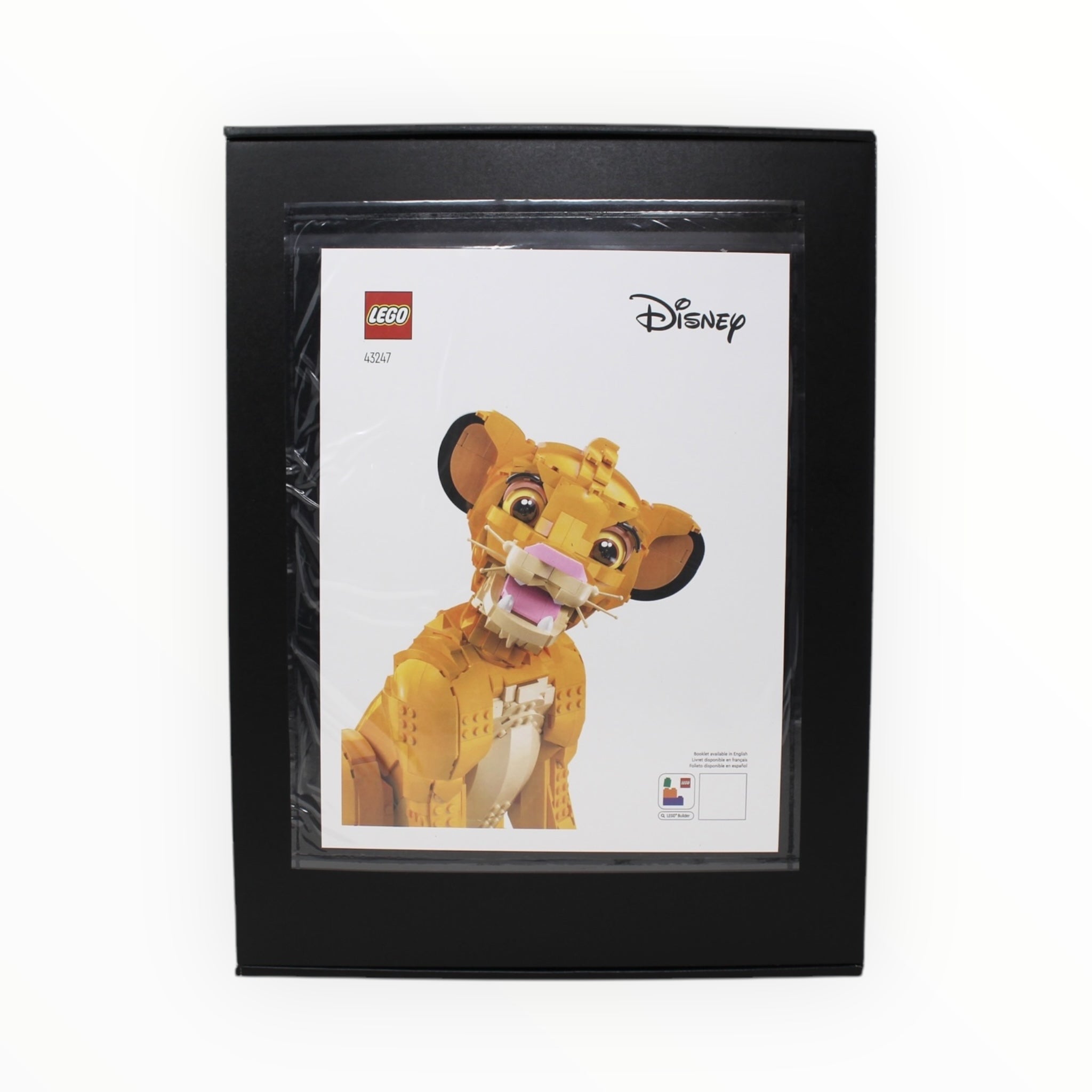 Certified Used Set 43247 Disney Young Simba the Lion King (no box, sealed bags)