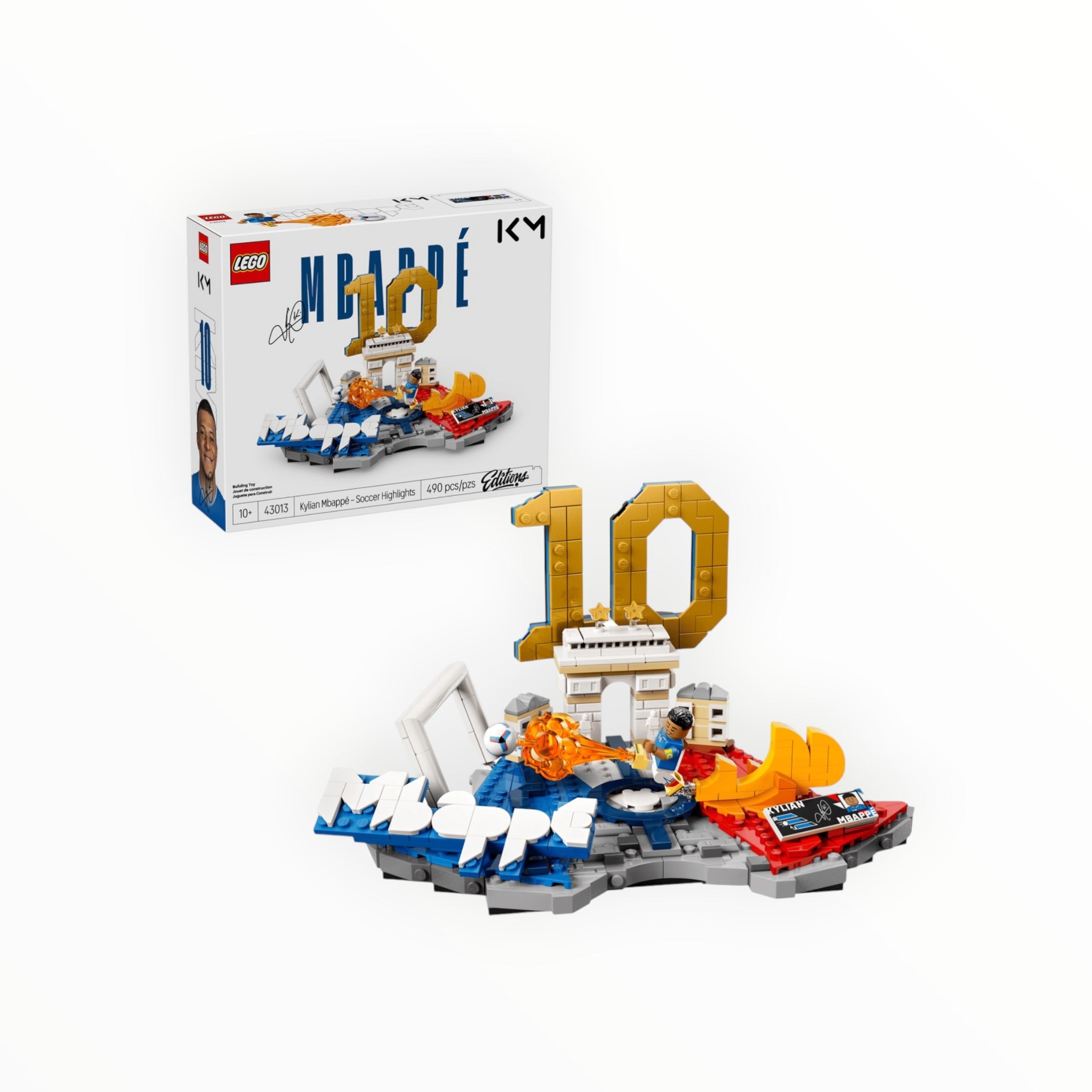 43013 LEGO Editions Kylian Mbappé – Soccer Highlights