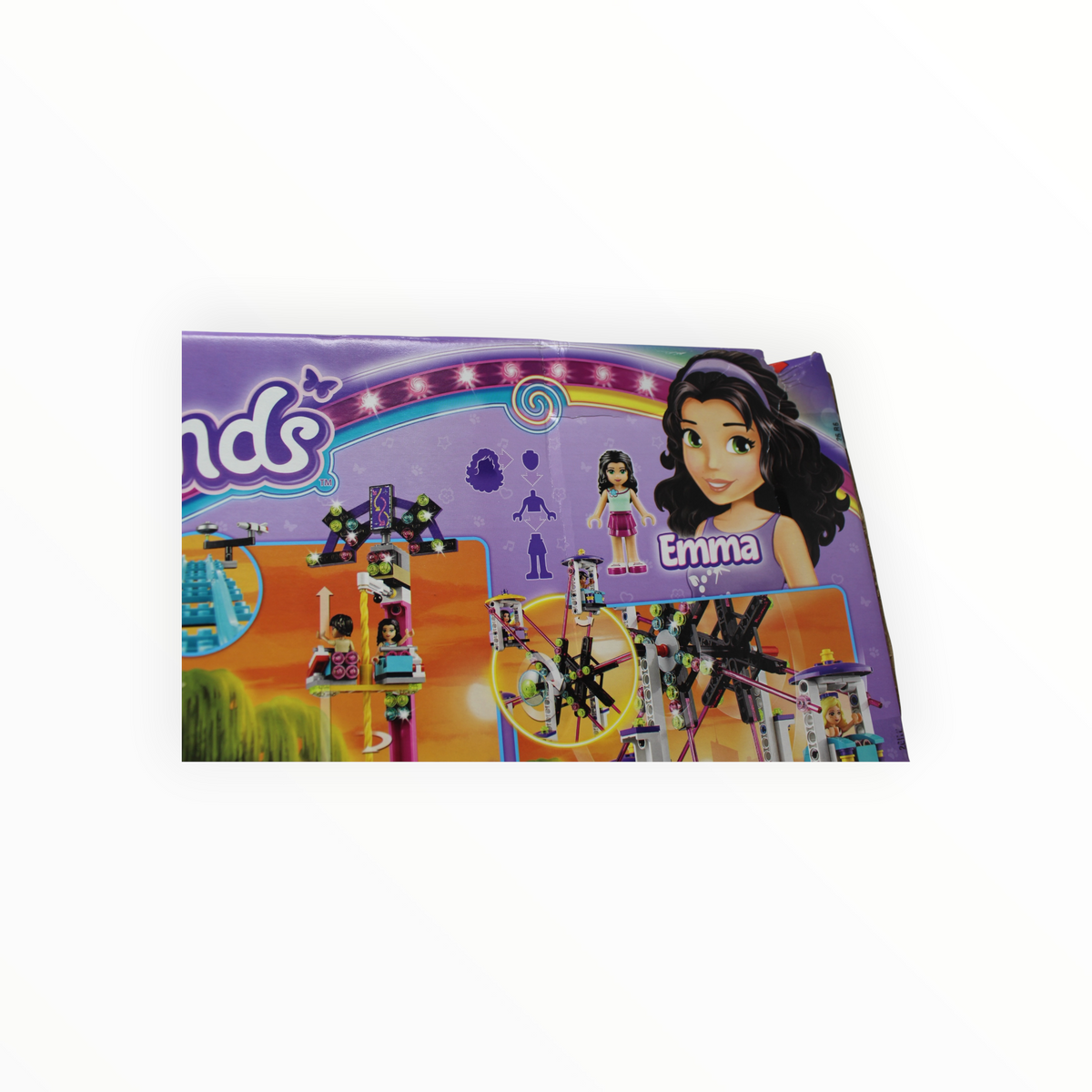 Retired Set 41130 Friends Amusement Park Roller Coaster (damaged box)