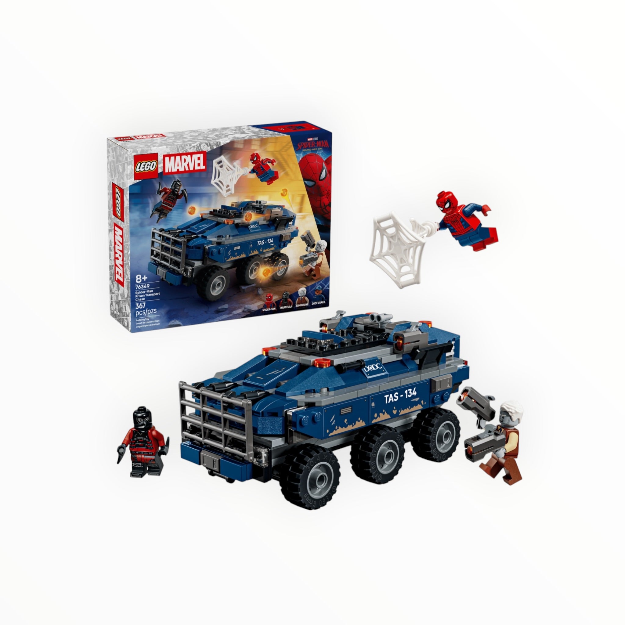 76349 Marvel Spider-Man Prison Transport Chase