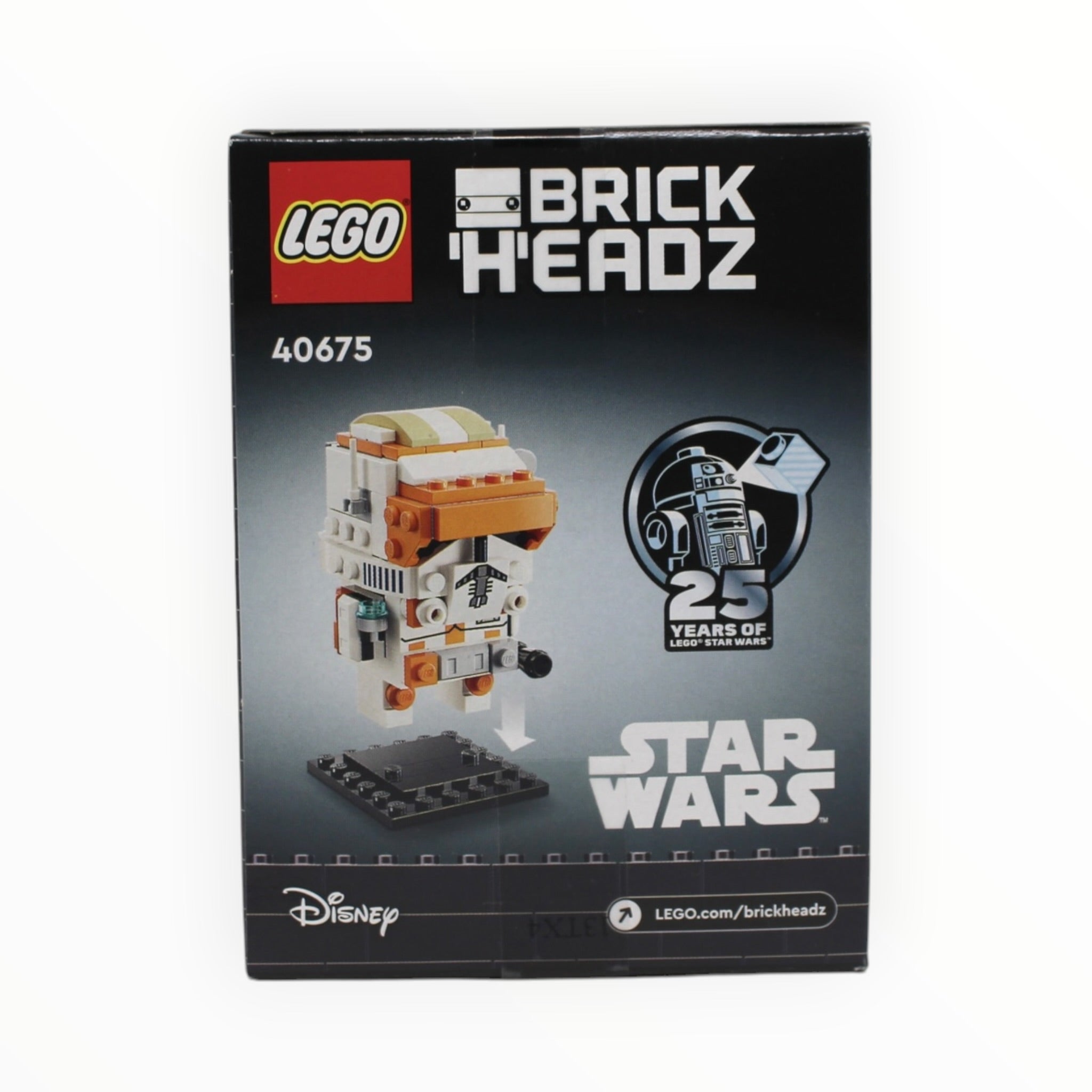 Retired Set 40675 Star Wars BrickHeadz Clone Commander Cody