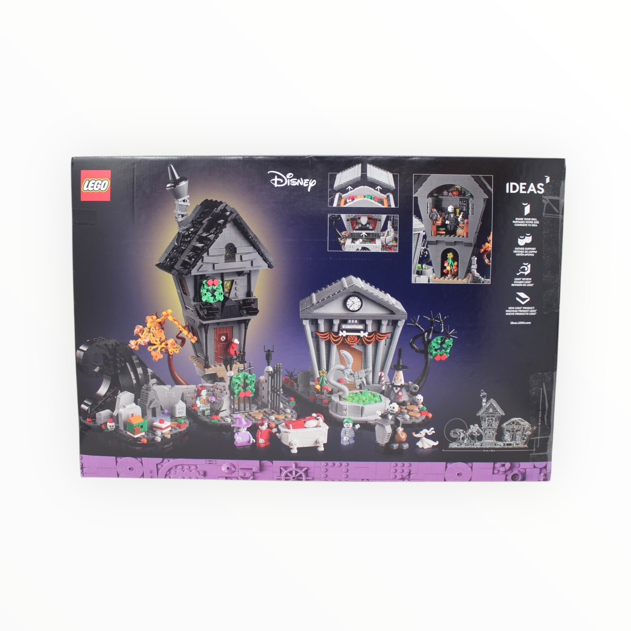 Certified Used Set 21351 LEGO Ideas Disney Tim Burton’s The Nightmare Before Christmas