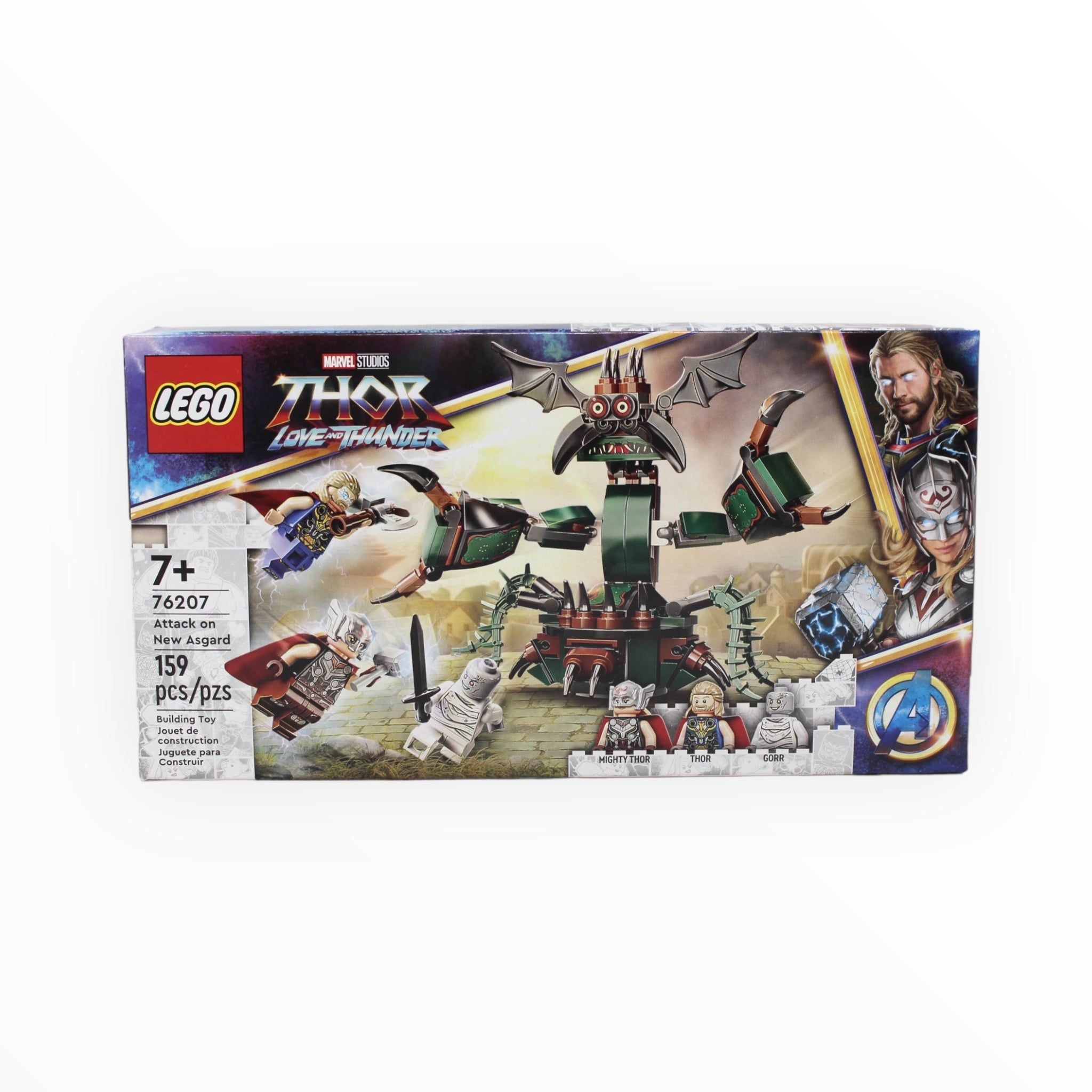 Certified Used Set 76207 Thor: Love and Thunder Attack on New Asgard