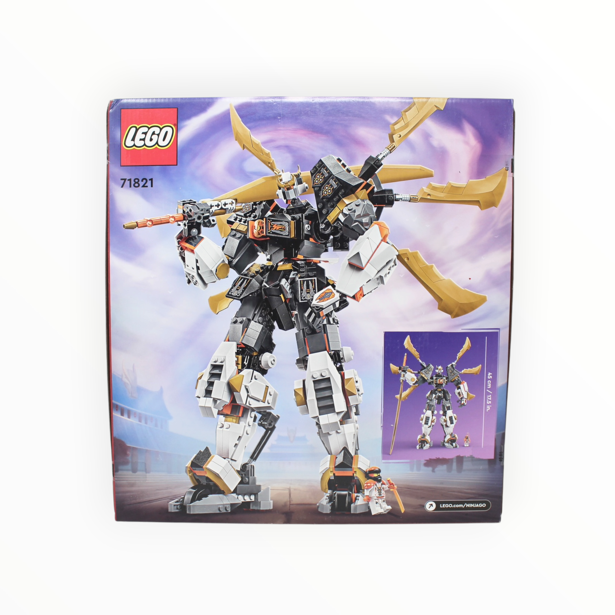 Retired Set 71821 Ninjago Cole’s Titan Dragon Mech