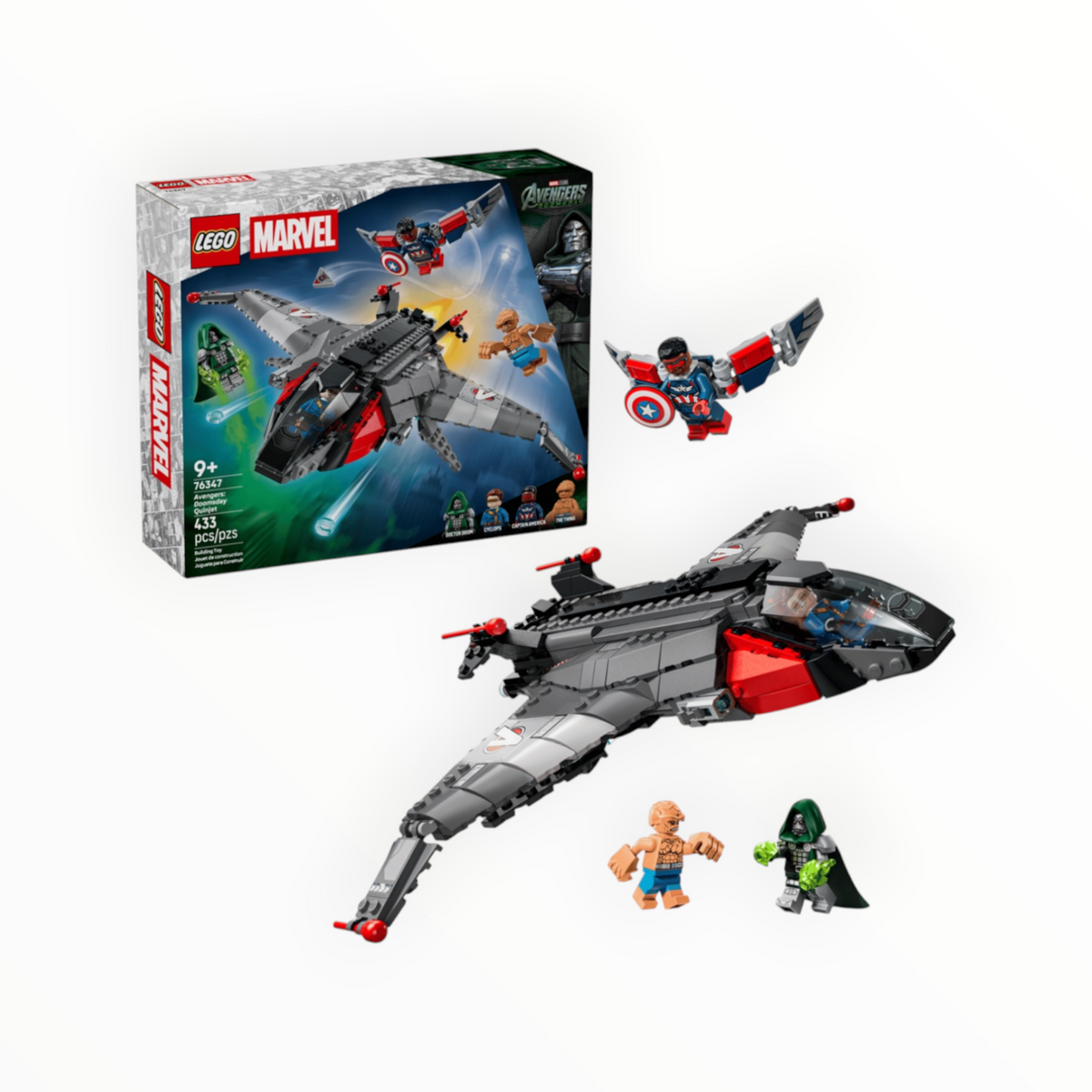 76347 Marvel Avengers: Doomsday Quinjet