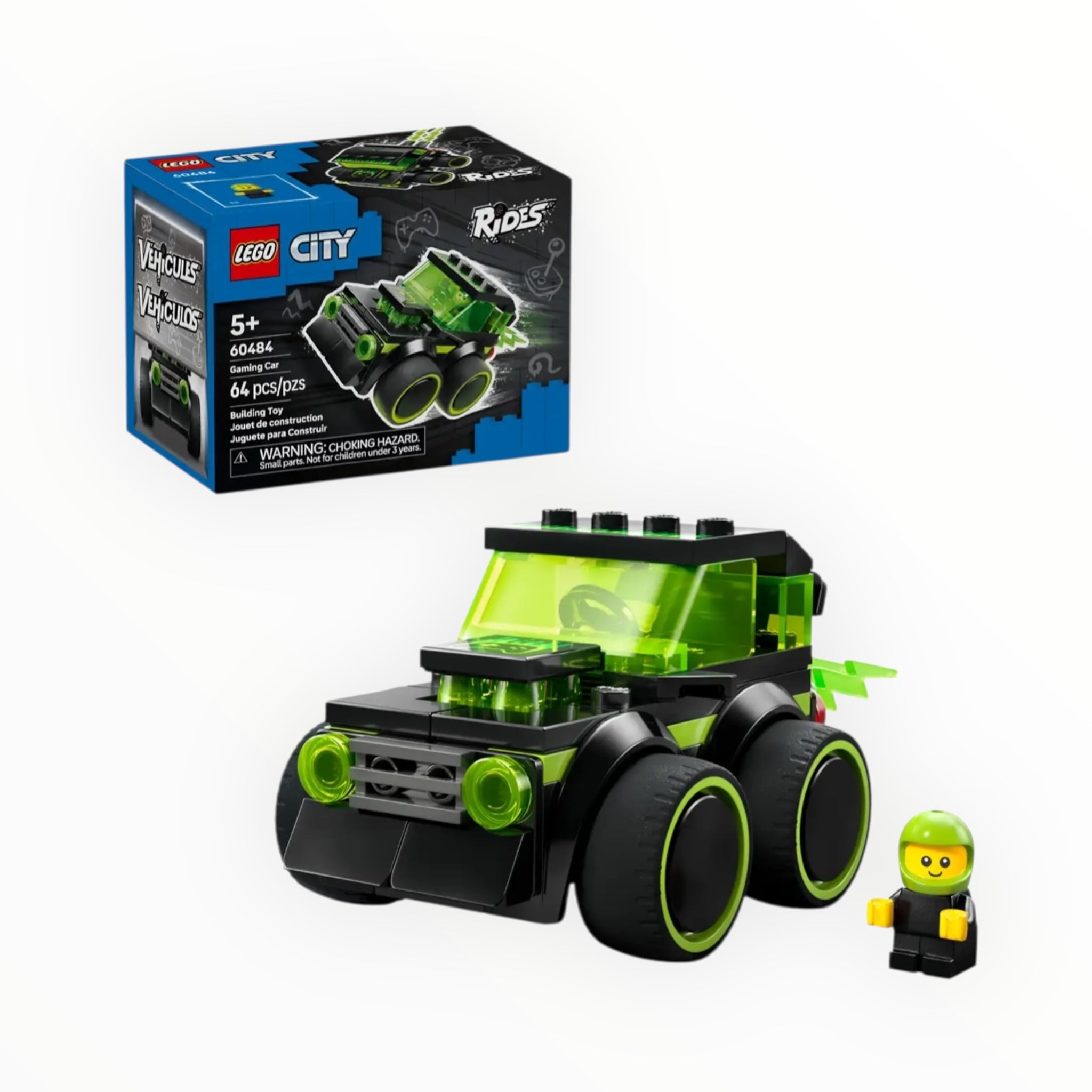 60484 City Rides - Gaming Race Car