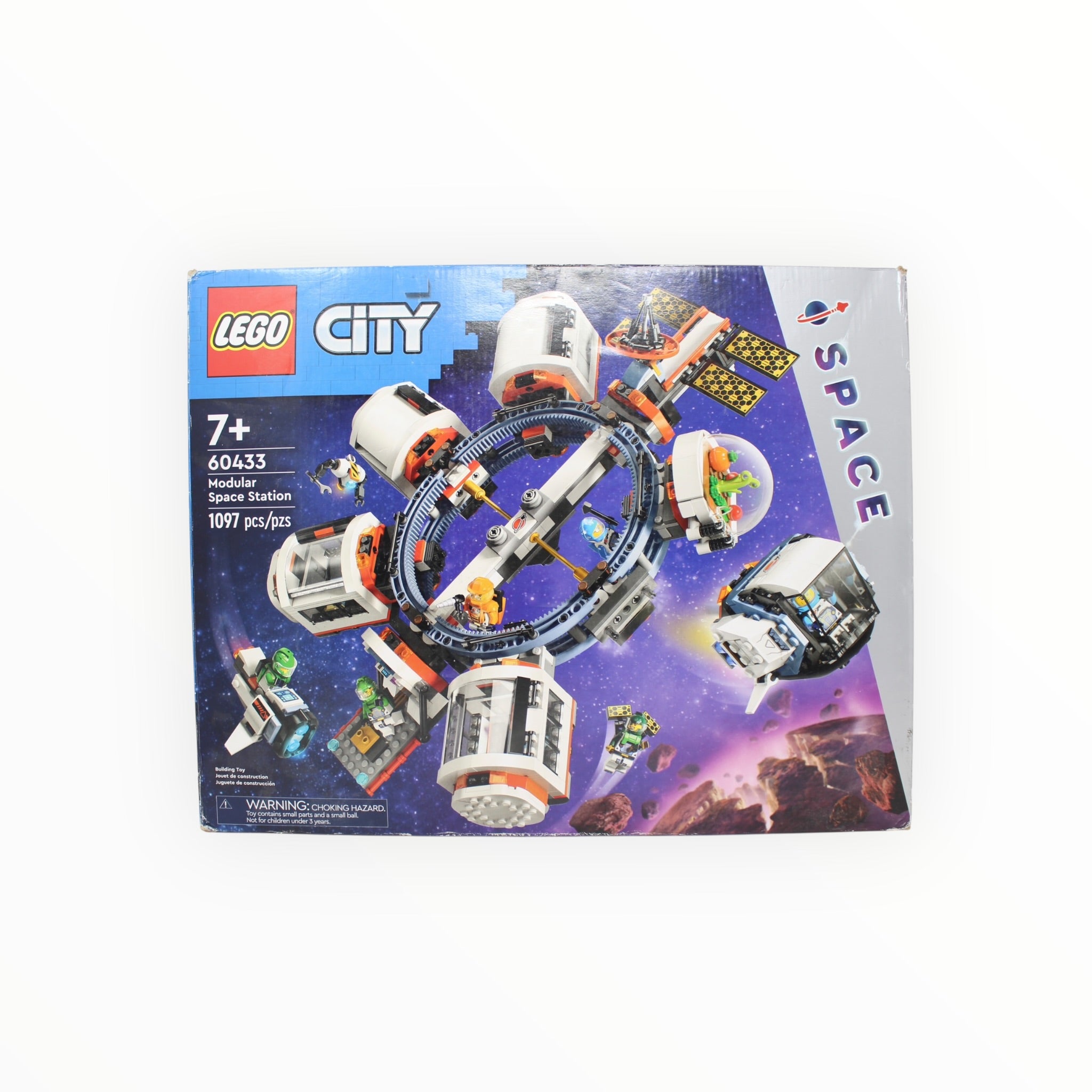 Certified Used Set 60433 City Modular Space Station (open box, sealed bags)