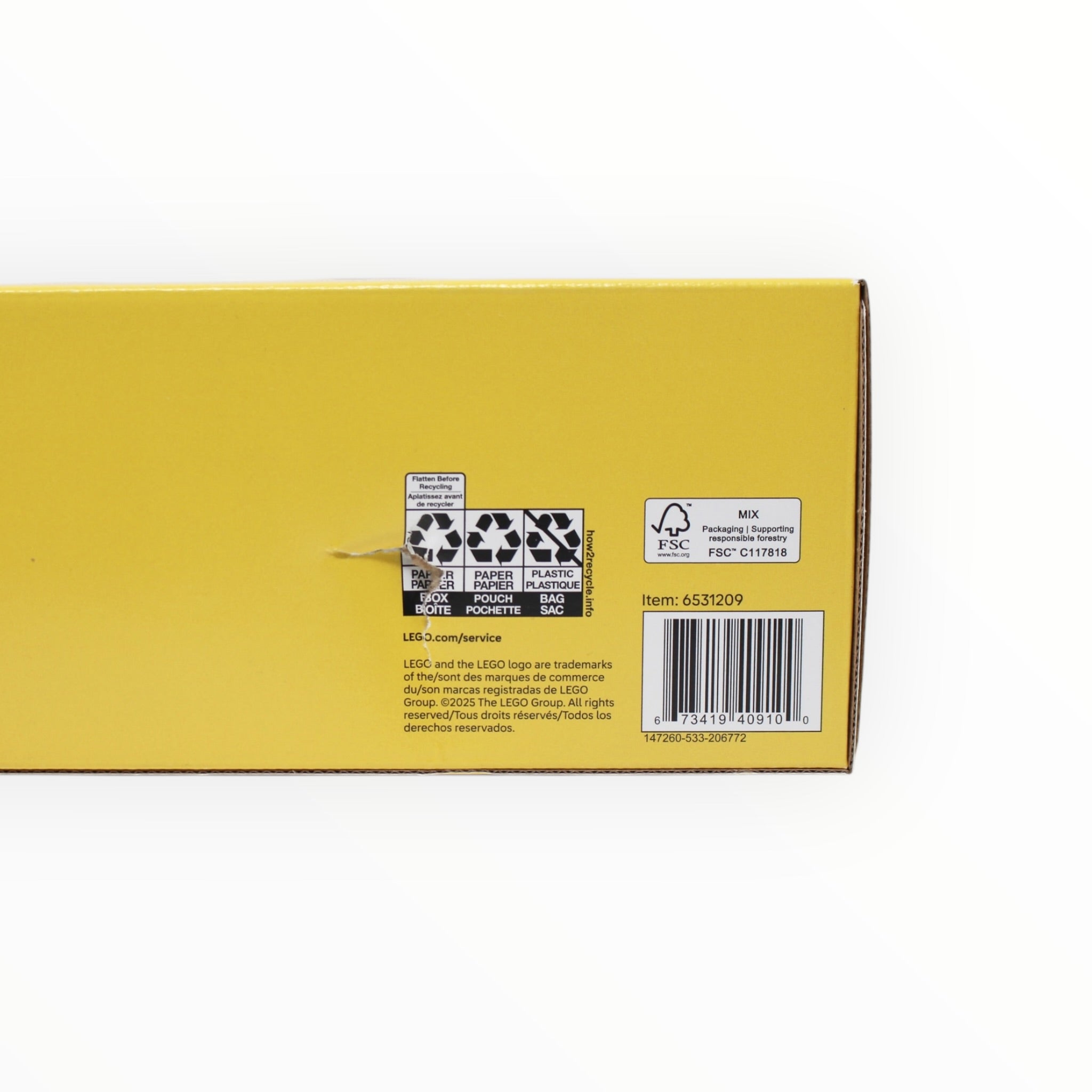 Retired Set 40775 LEGO Mini Knight’s Castle (some damage)