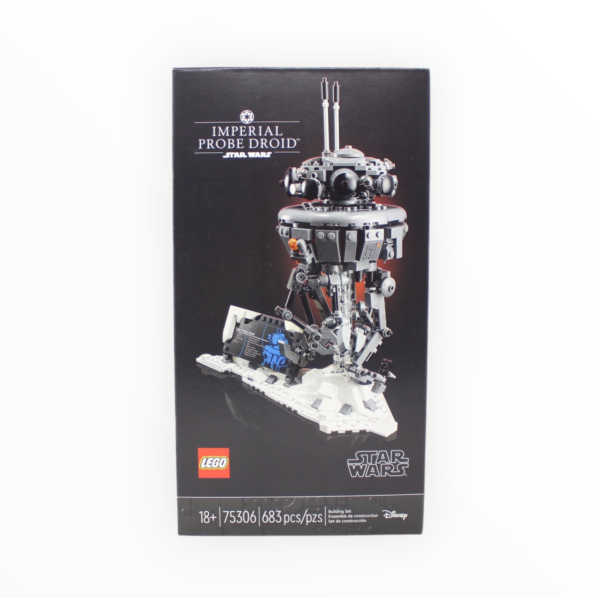 Retired Set 75306 Star Wars Imperial Probe Droid (slight box damage)