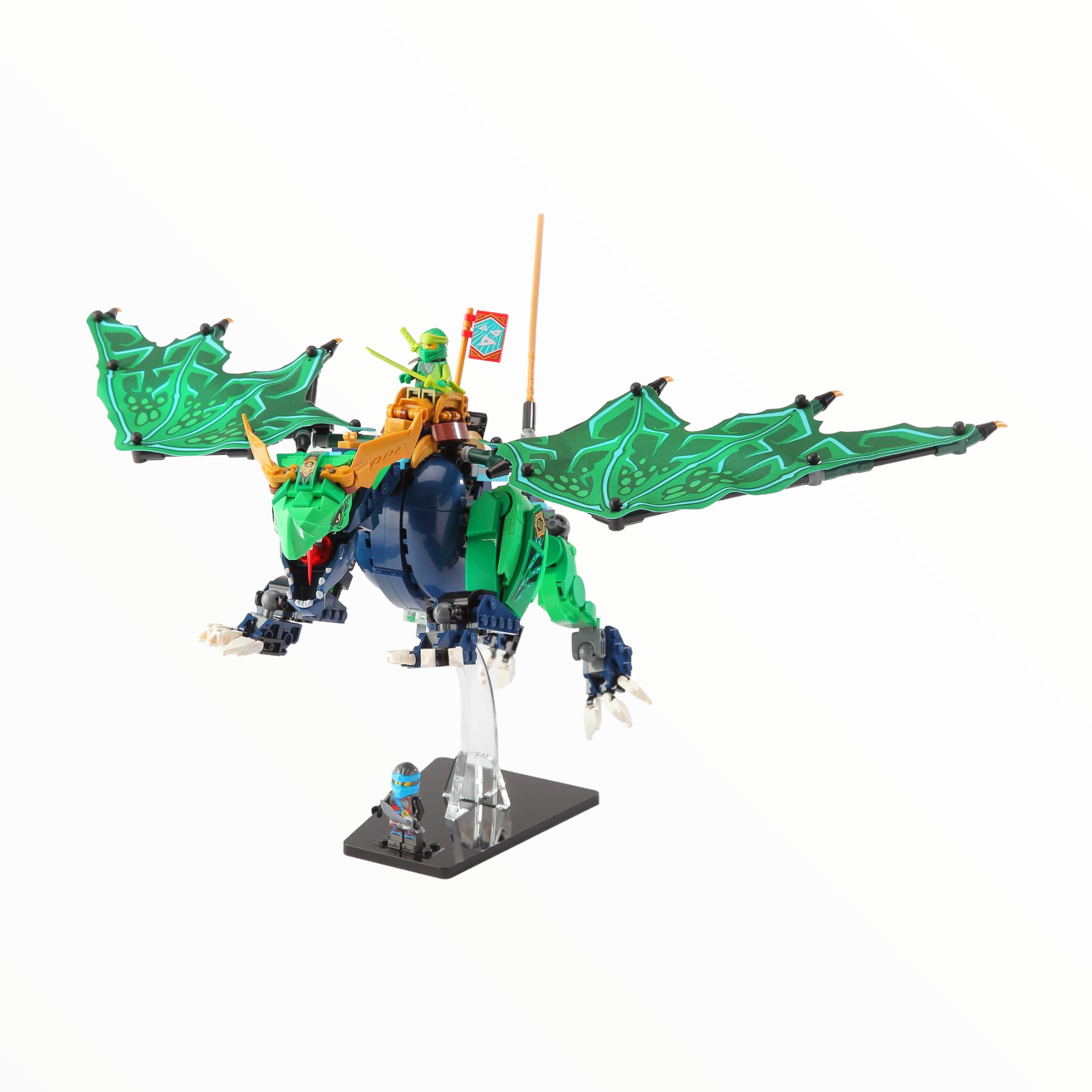 Tricked Out Bricks Classic 15 Display Stand (black base)