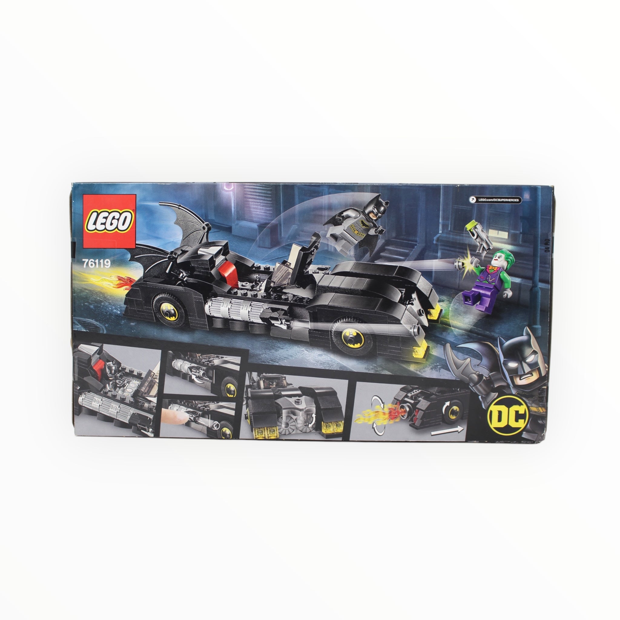 Retired Set 76119 DC Batmobile: Pursuit of The Joker