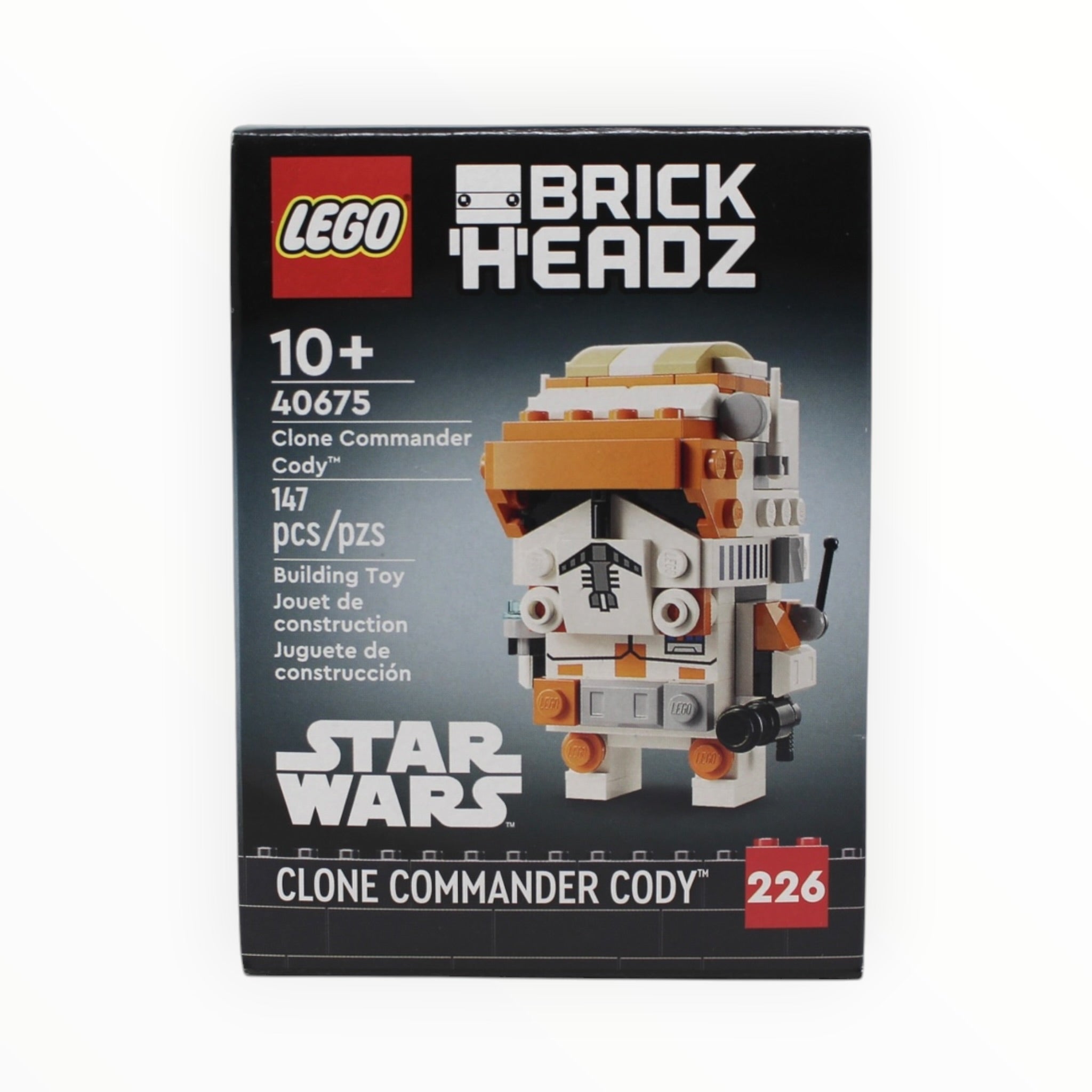 Retired Set 40675 Star Wars BrickHeadz Clone Commander Cody