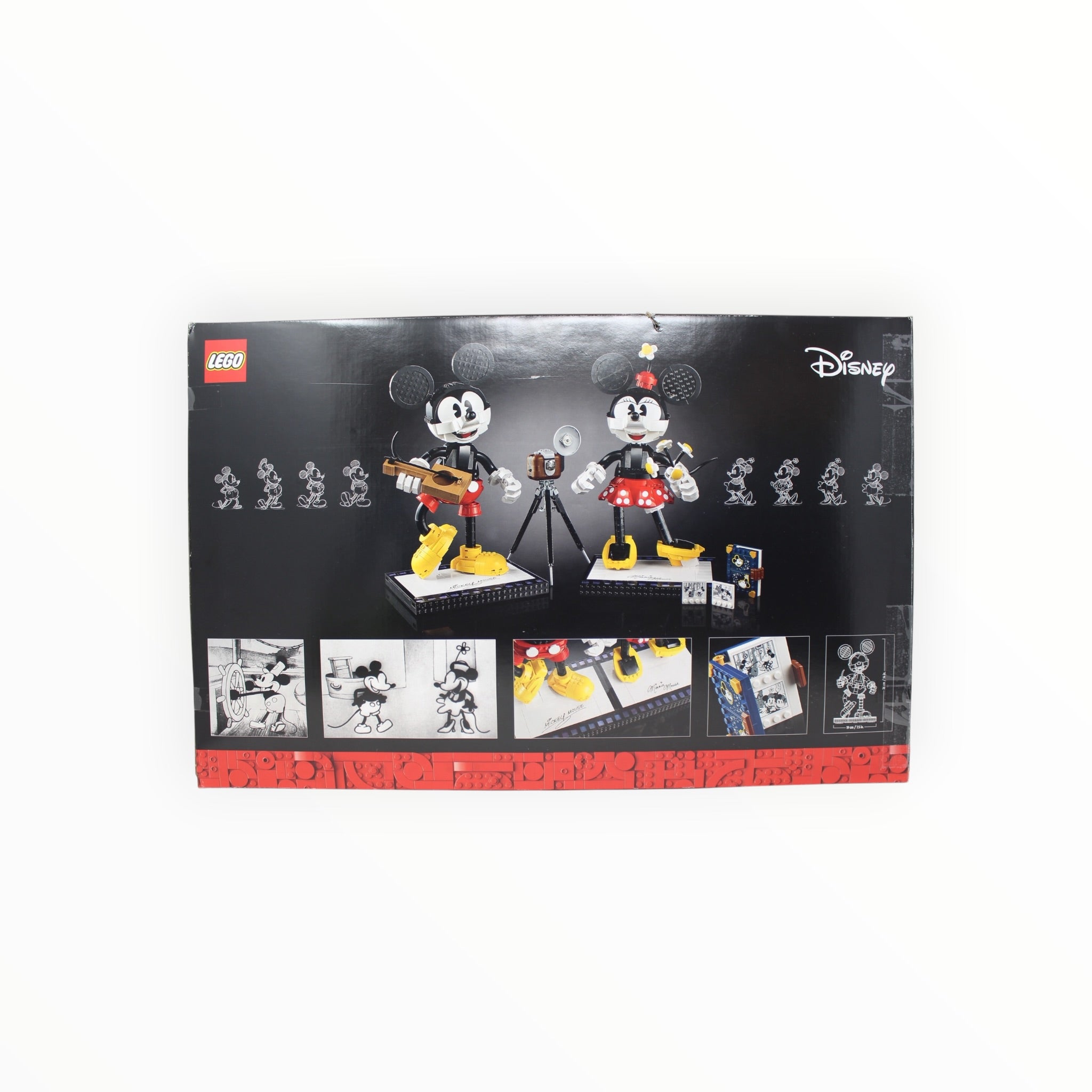 Certified Used Set 43179 Disney Mickey Mouse & Minnie Mouse (open box, sealed bags)