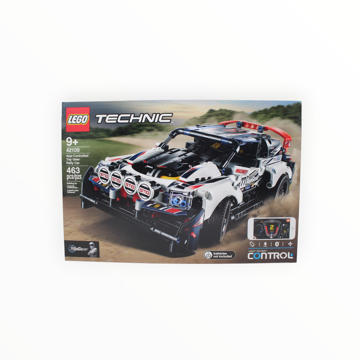 Retired Set 42109 Technic App-Controlled Top Gear Rally Car