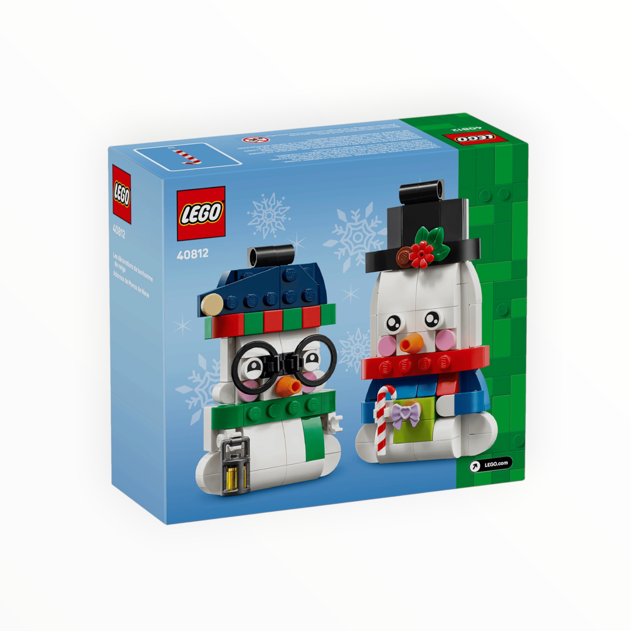 40812 Snowman Ornaments