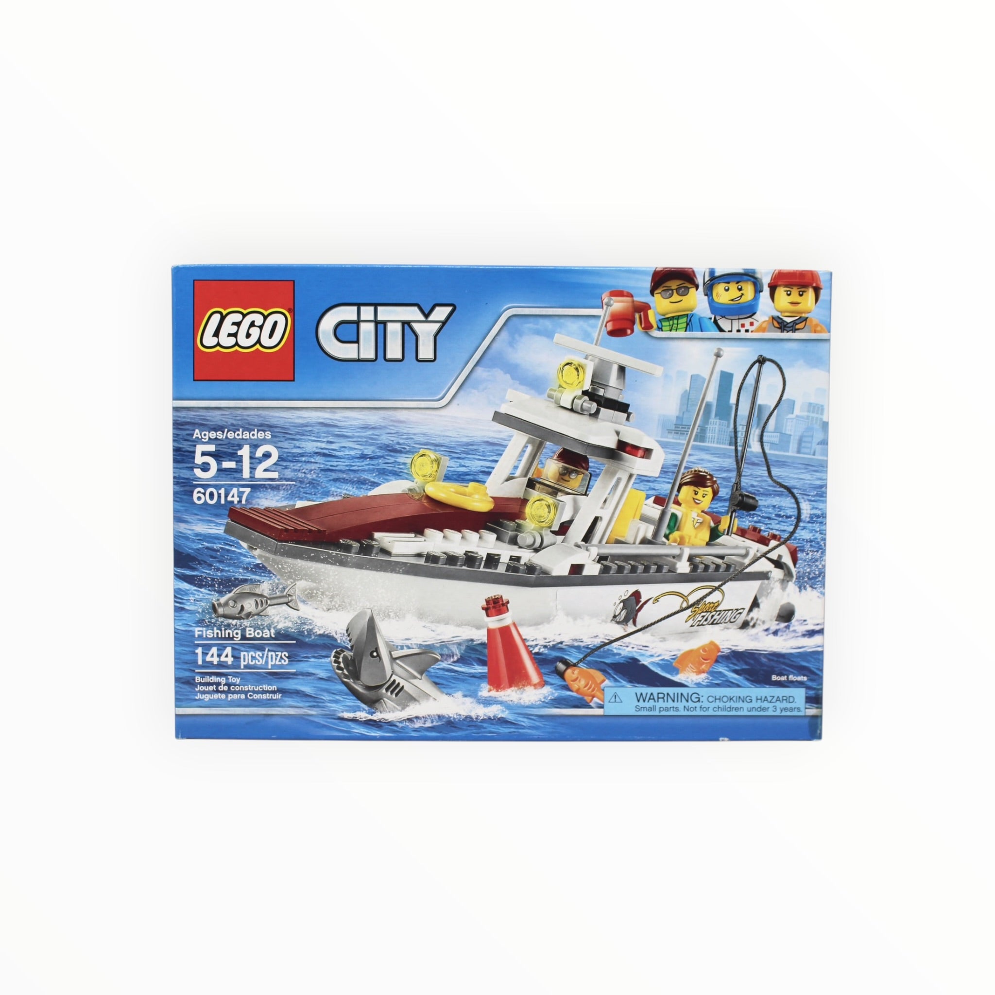 Certified Used Set 60147 City Fishing Boat (2017)