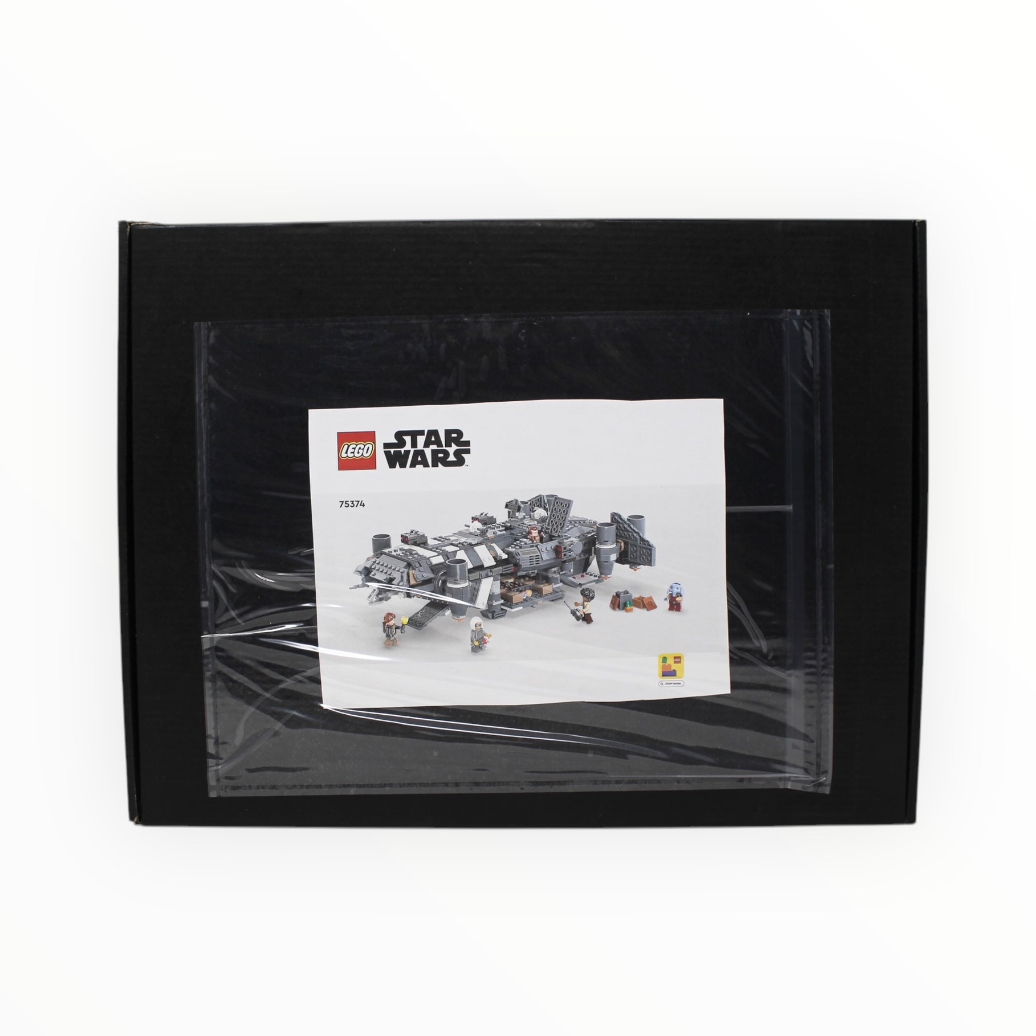Certified Used Set 75374 Star Wars The Onyx Cinder (no box, sealed bags)