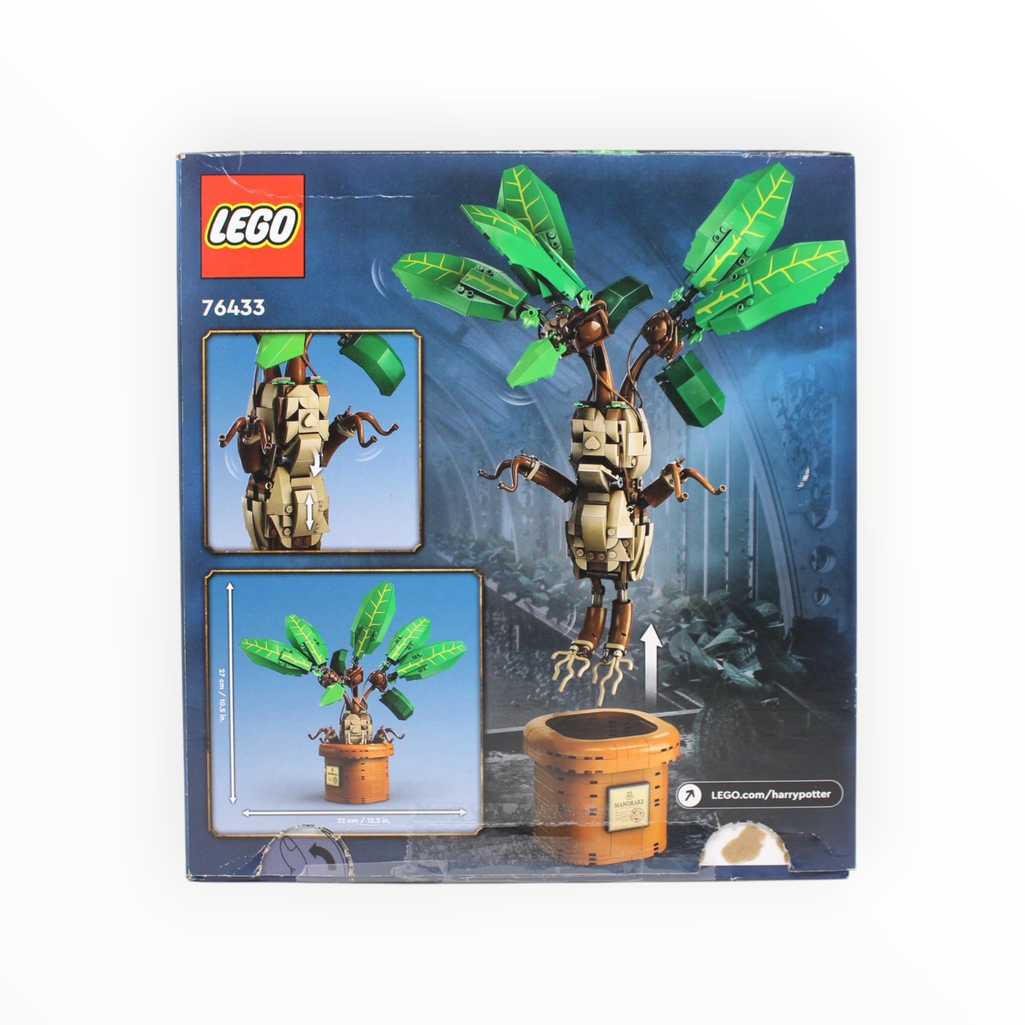 Certified Used Set 76433 Harry Potter Mandrake