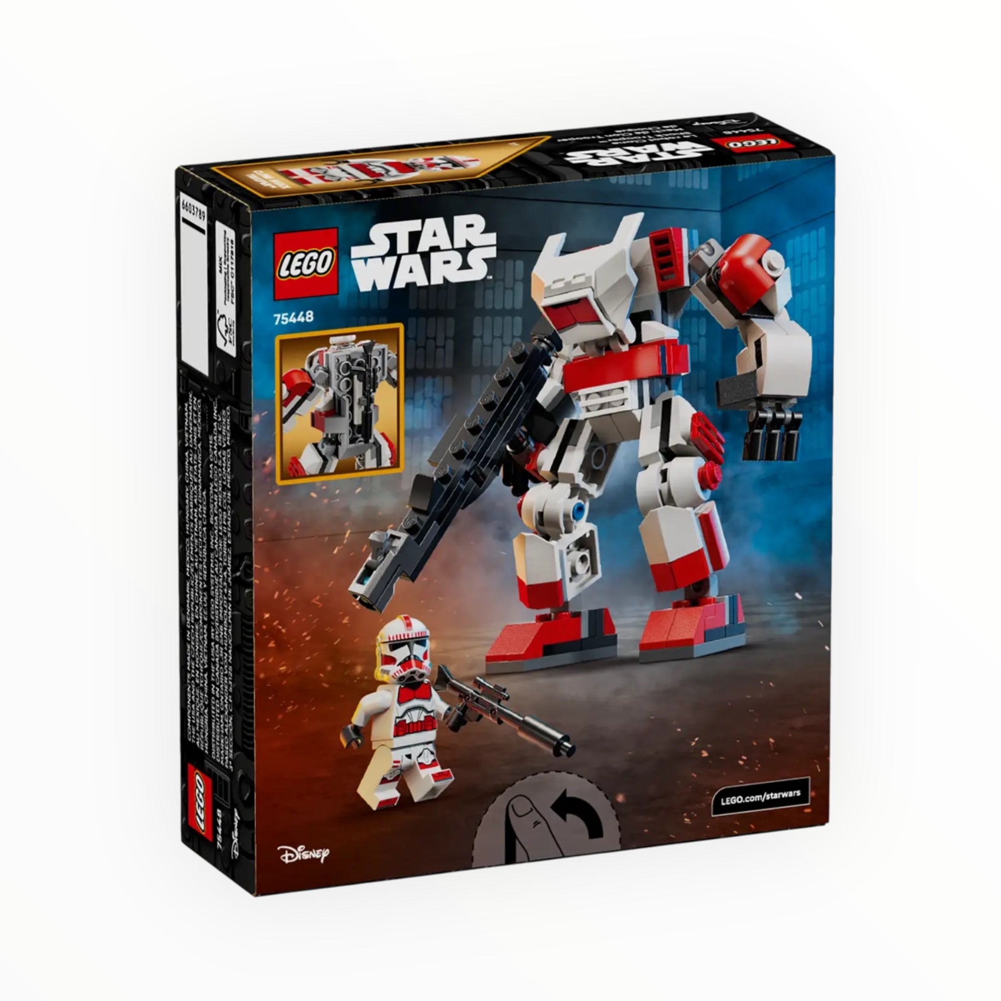 75448 Star Wars Clone Shock Trooper Mech