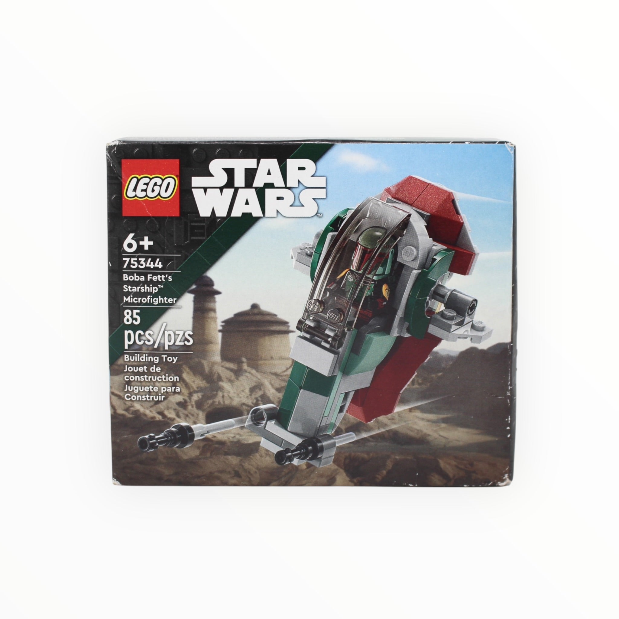Retired Set 75344 Star Wars Boba Fett Microfighter (very slight damage)