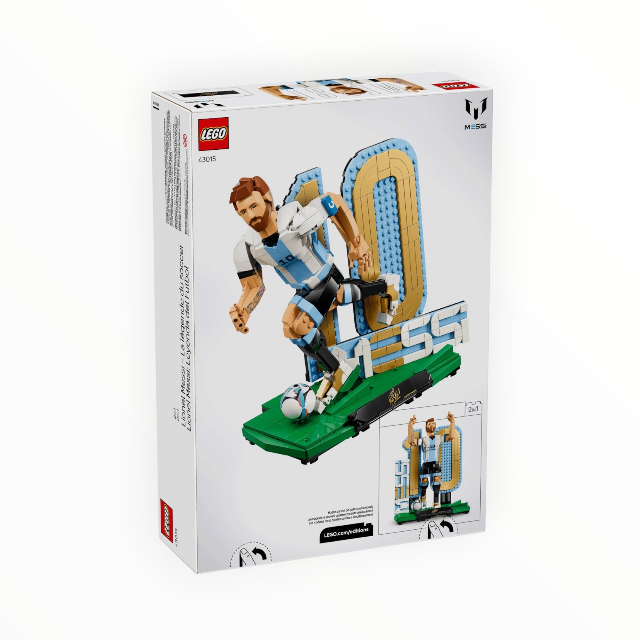 43015 LEGO Editions Lionel Messi – Soccer Legend