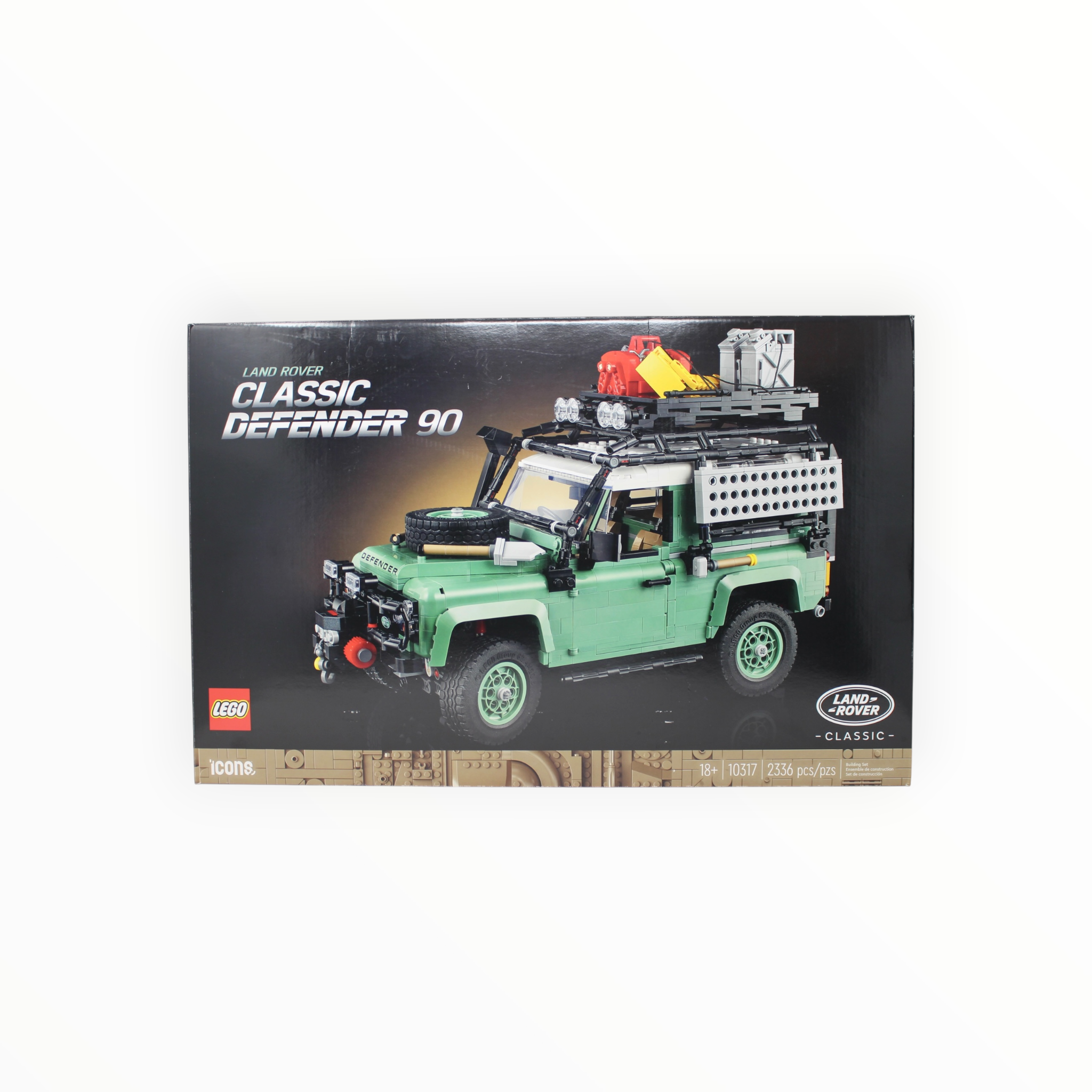 Certified Used Set 10317 Icons Land Rover Classic Defender 90