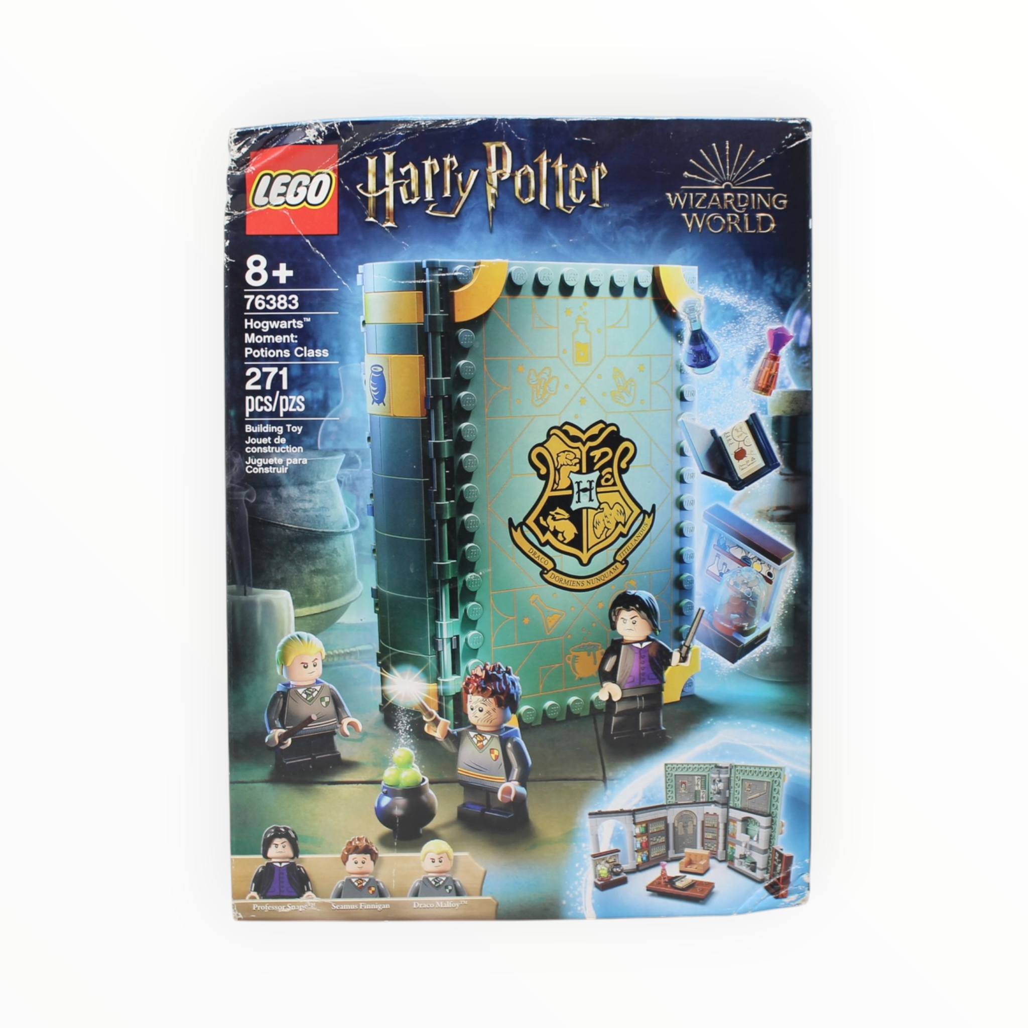 Retired Set 76383 Harry Potter Hogwarts Moment: Potions Class (damaged box)