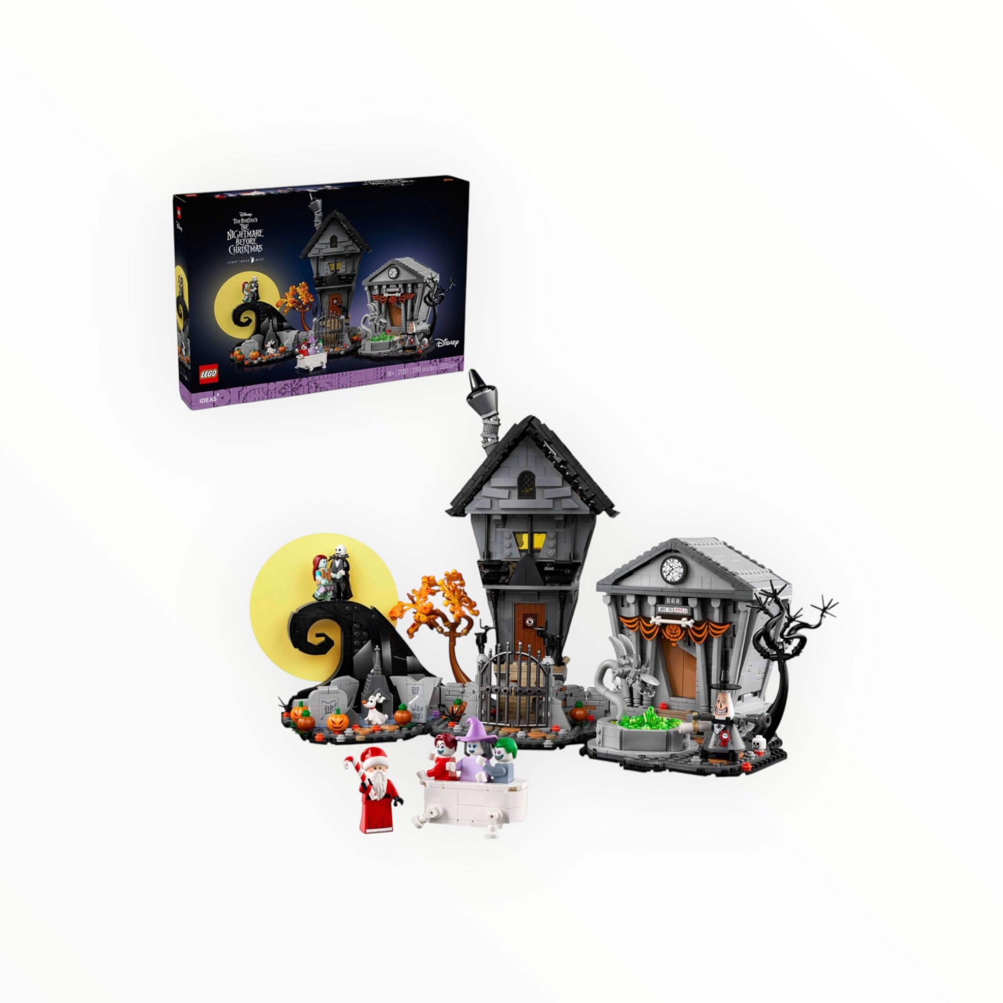 21351 LEGO Ideas Disney Tim Burton's The Nightmare Before Christmas