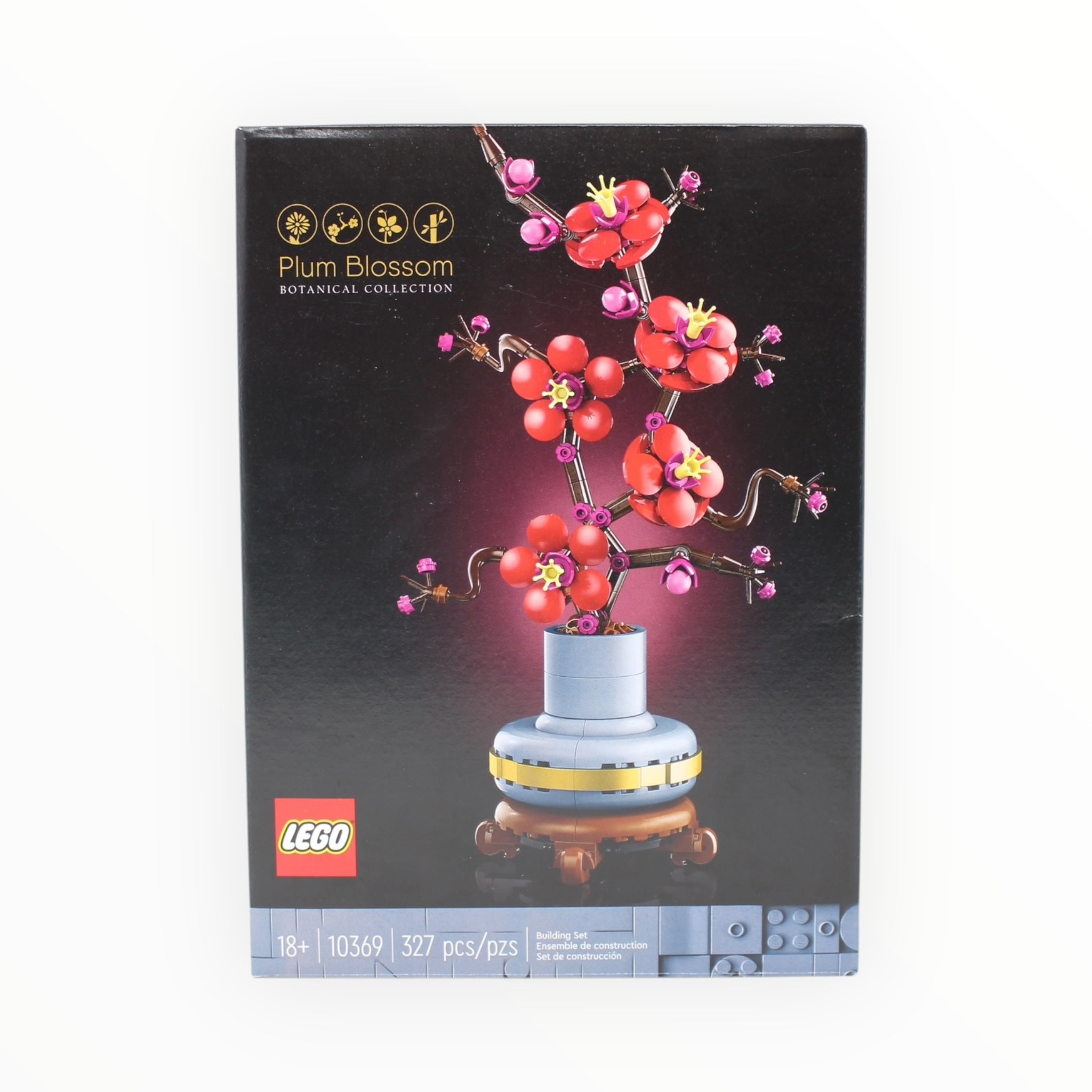 Certified Used Set 10369 Botanical Collection Plum Blossom (sealed bags)