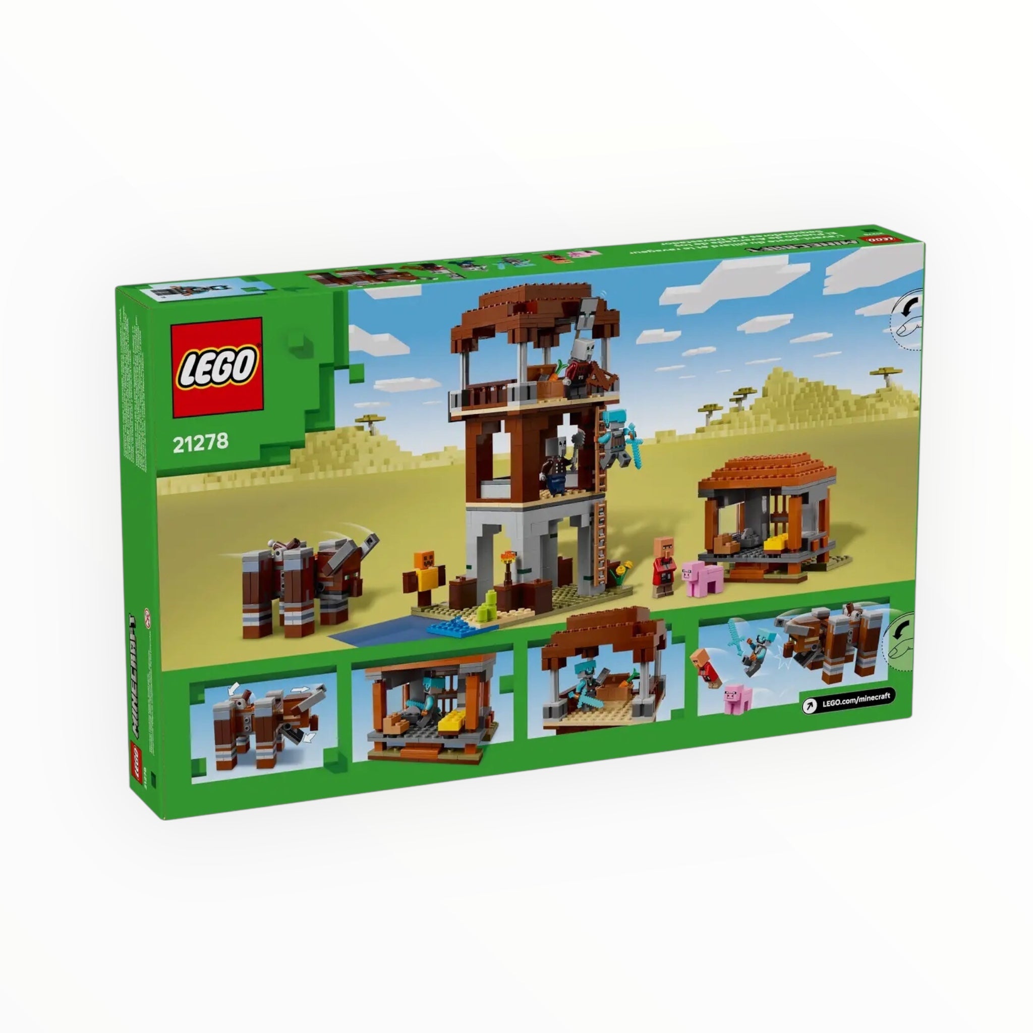 21278 Minecraft The Pillager Outpost and Ravager